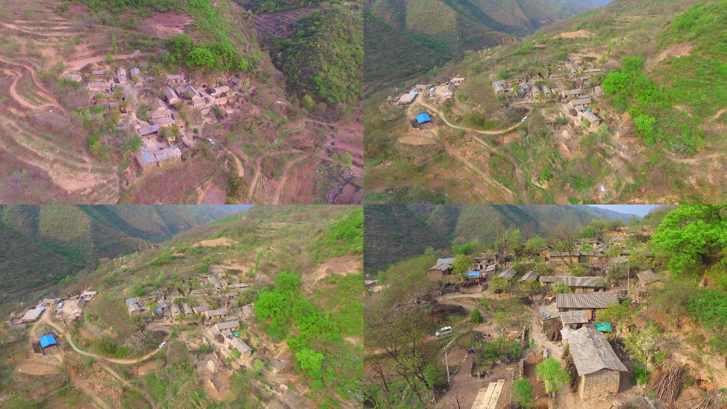 偏远山区农村古村落  贫困山区  贫困地区   贫困农村