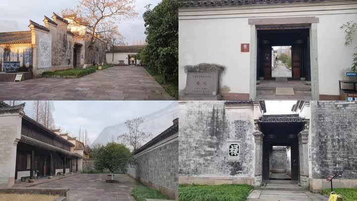 4k慈城古县城冯俞宅冬季外景