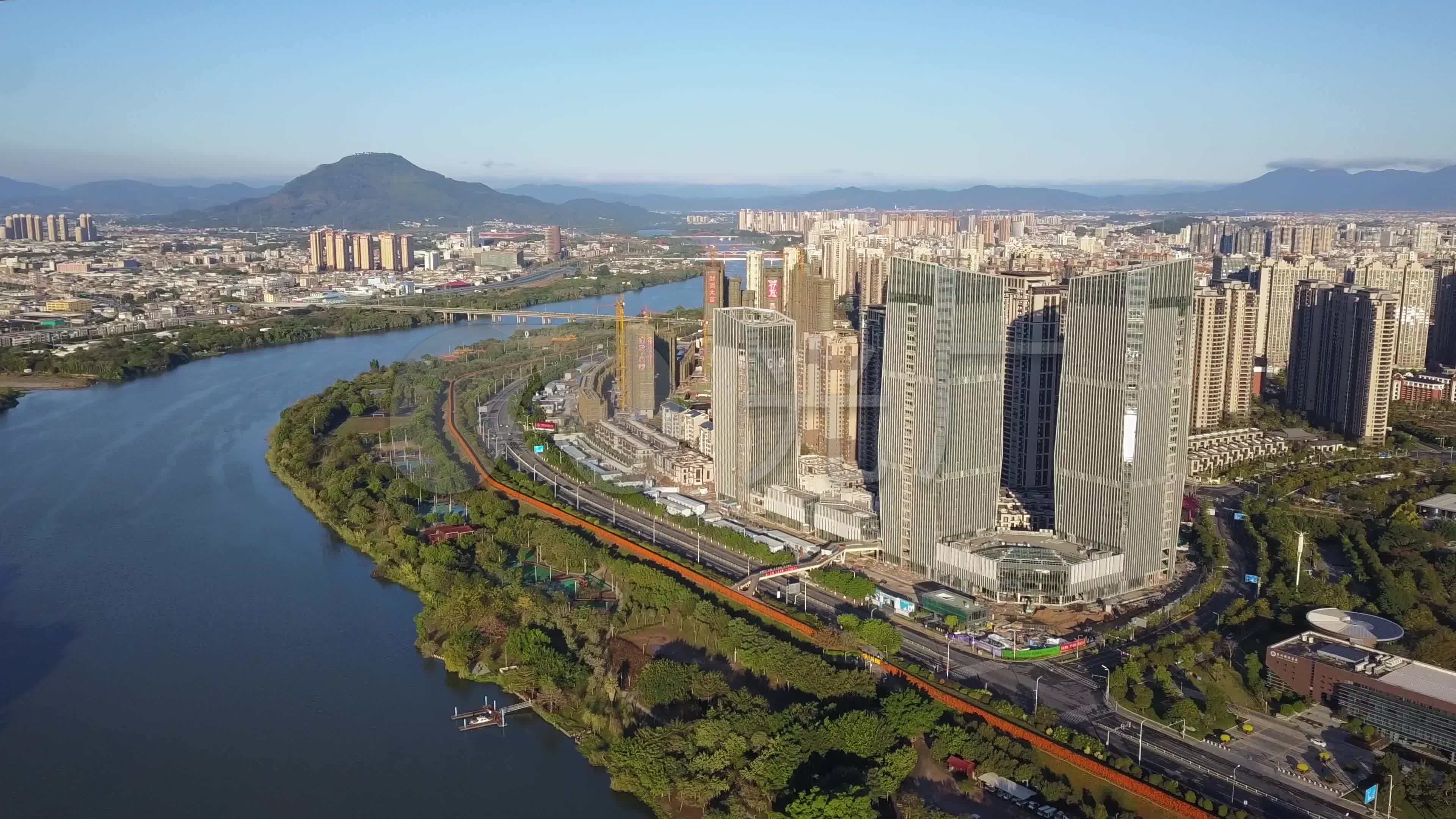 【4k】福建省漳州市龙文区航拍_3840x2160_高清视频素材下载(编号