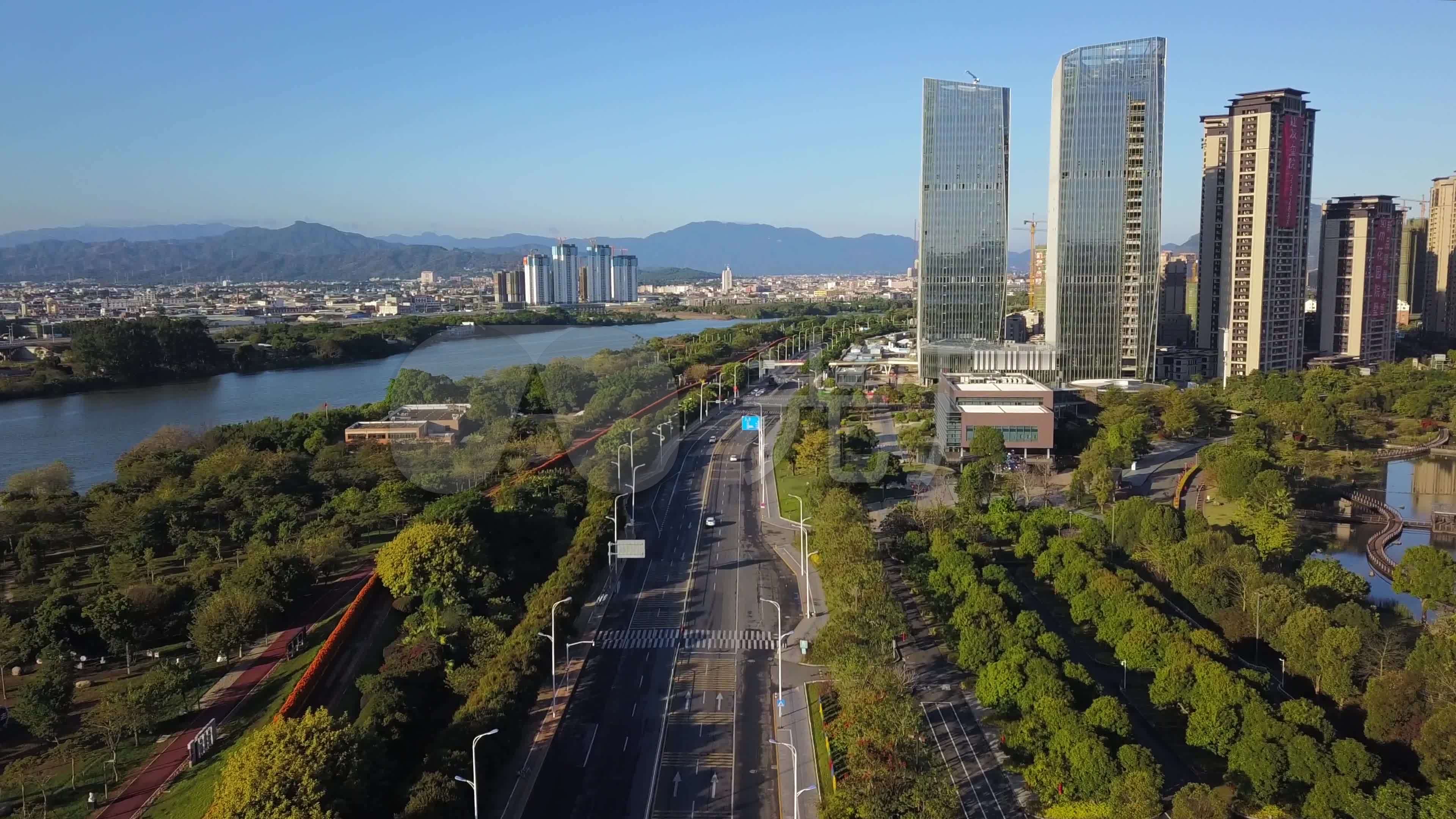 【4k】福建省漳州市龙文区航拍_3840x2160_高清视频素材下载(编号