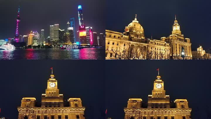 【4k】2020上海外滩夜景实拍