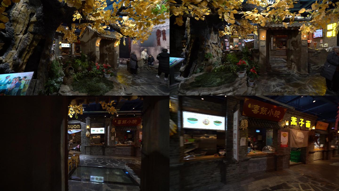 银川大阅城观光夜市4k