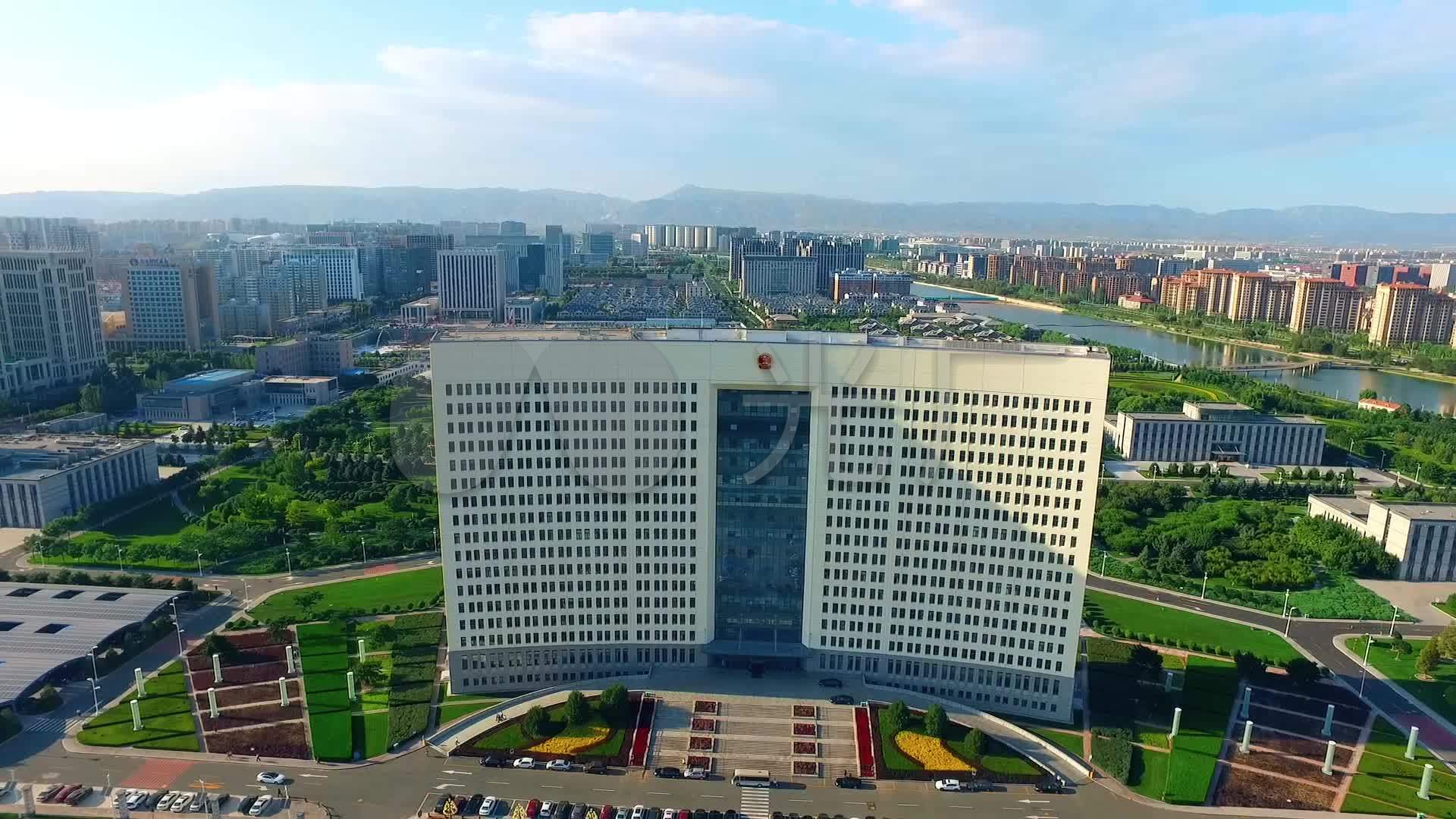 内蒙古自治区政府大楼_1920x1080_高清视频素材下载