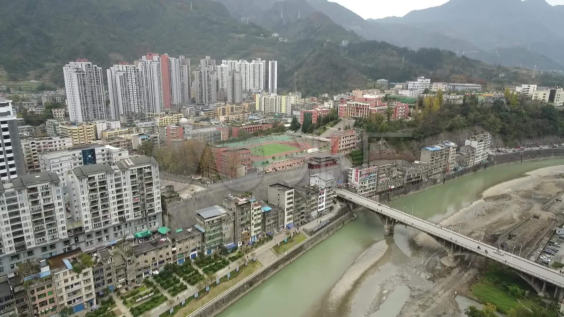重庆市城口县航拍