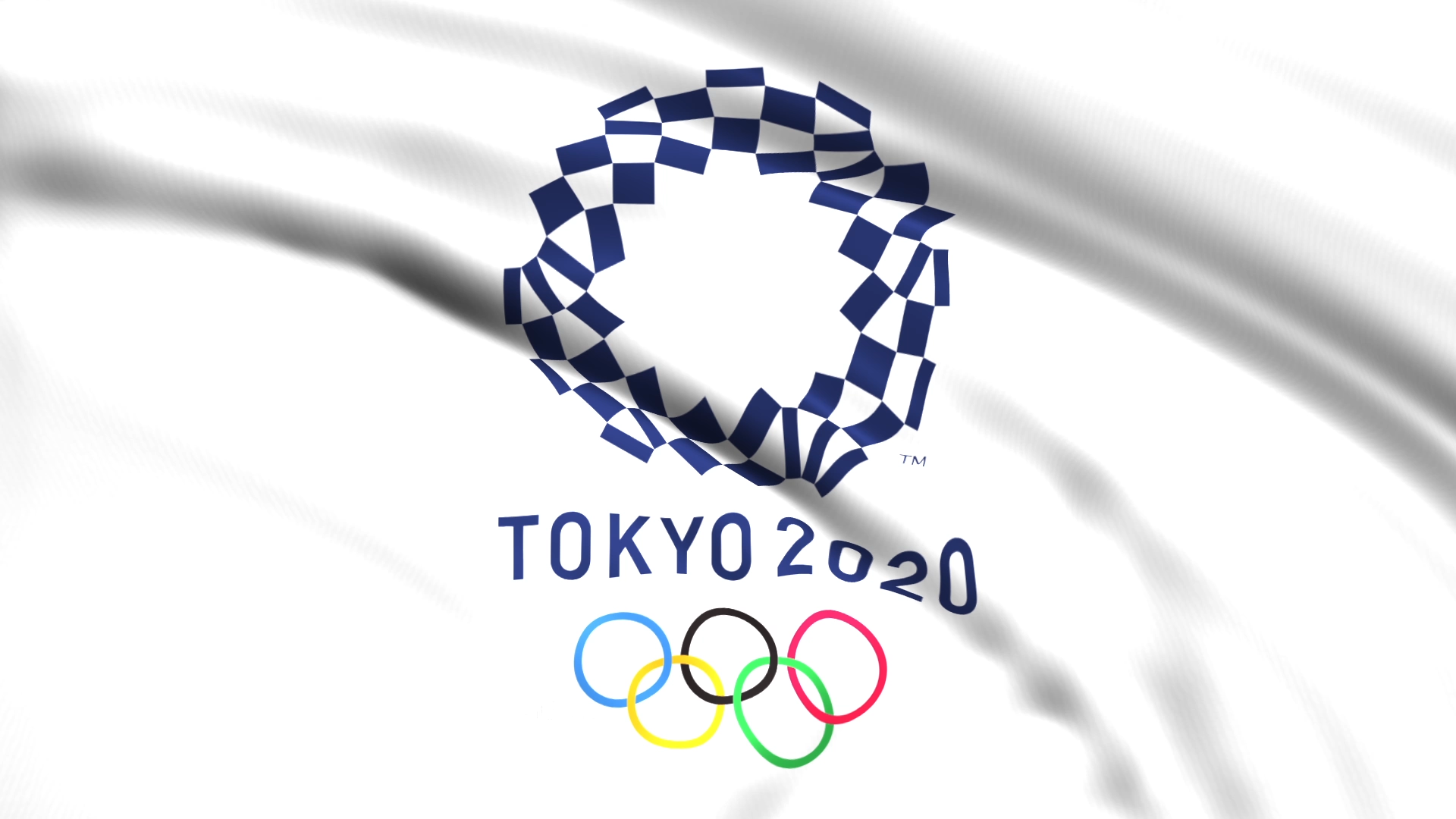 2020东京奥运会旗帜【无缝循环】
