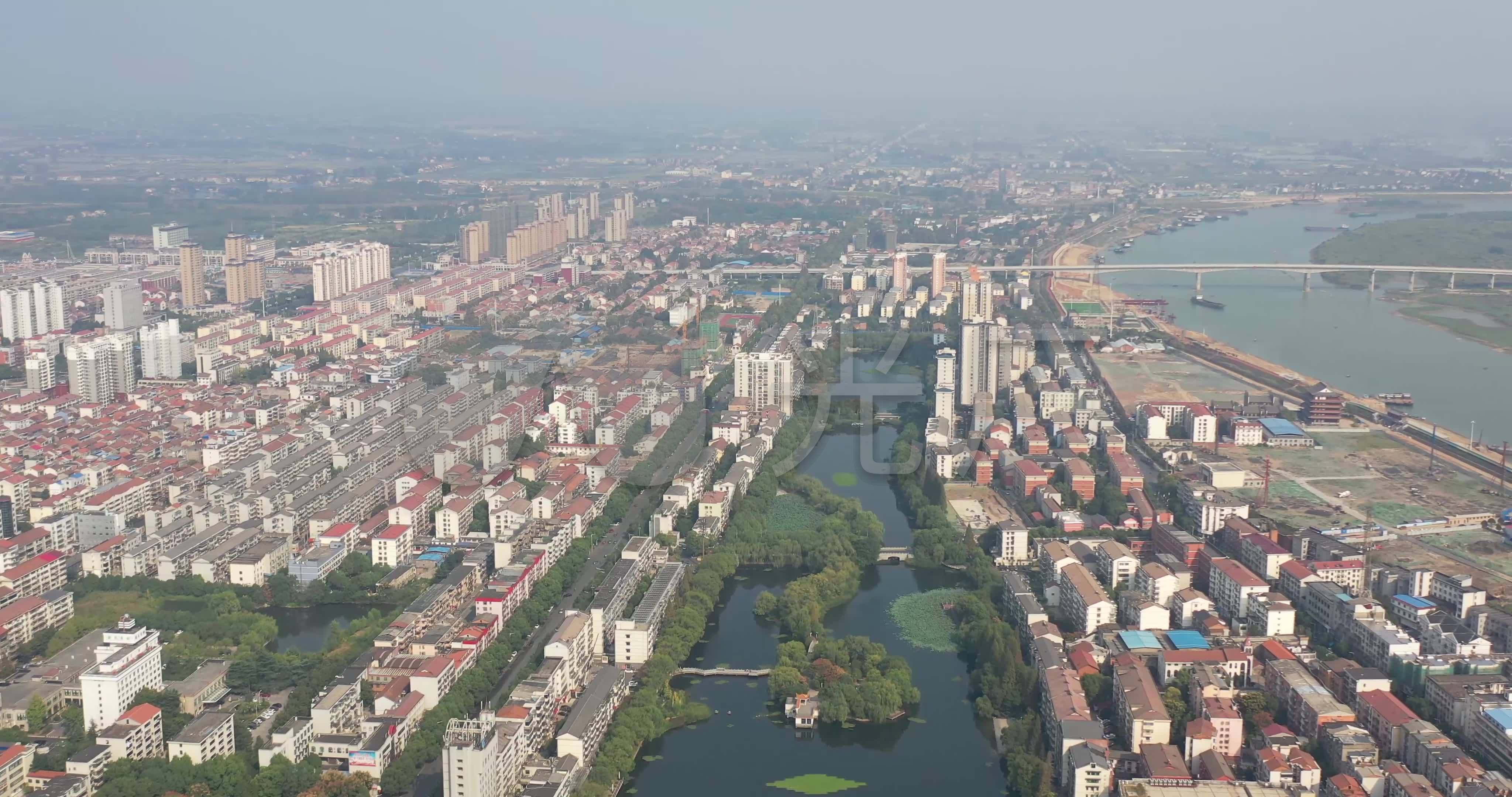 湖南 常德 津市市 大桥 三湖公园
