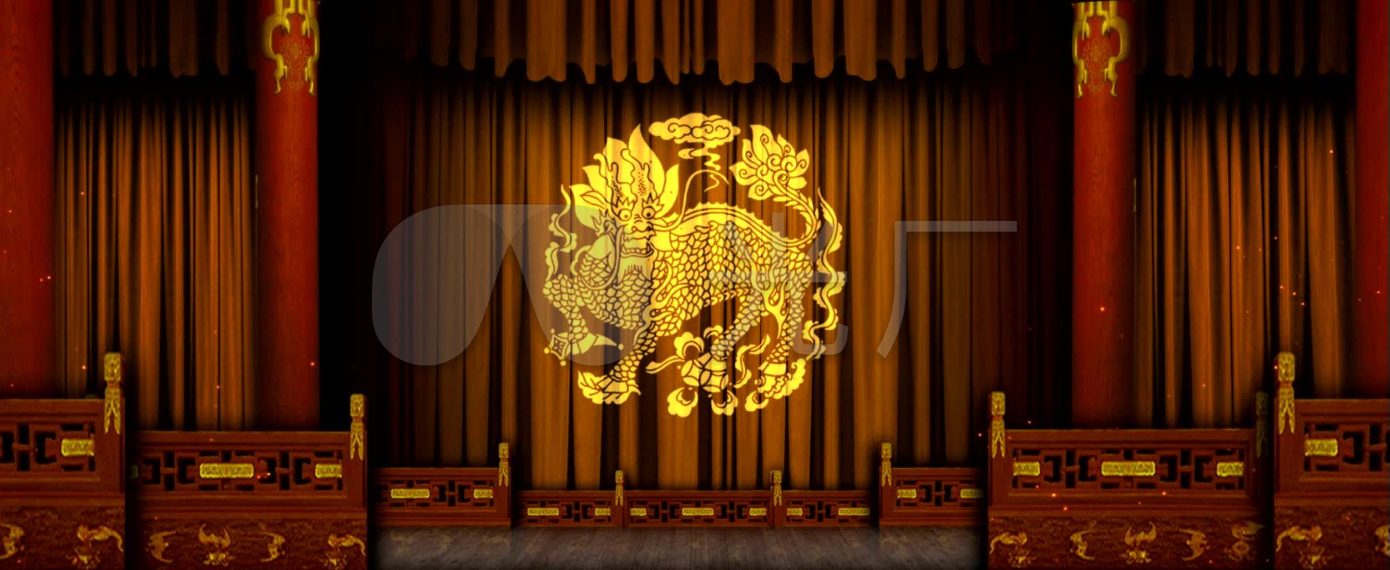 相声戏台背景