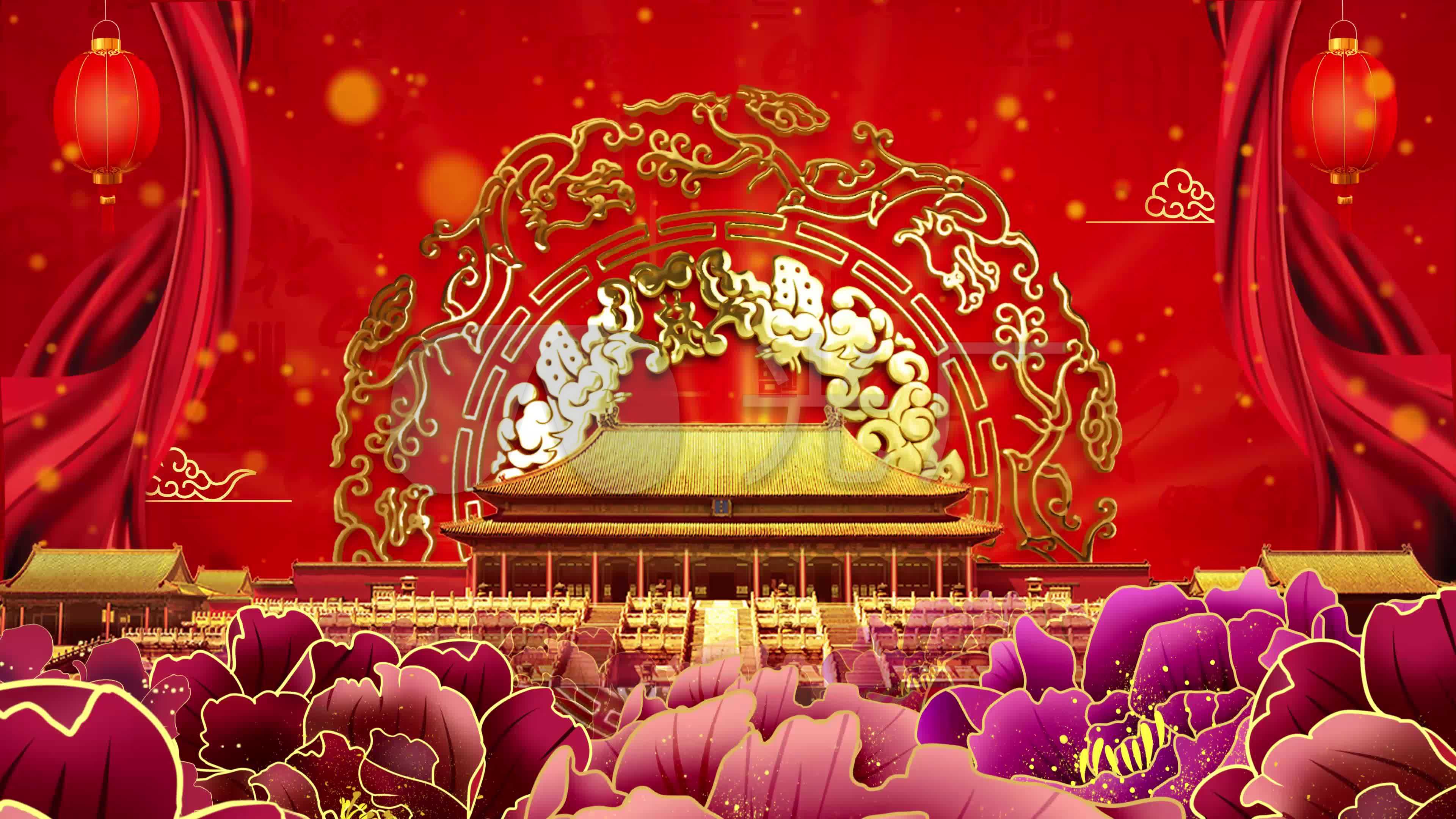 4k舞台节目表演led背景