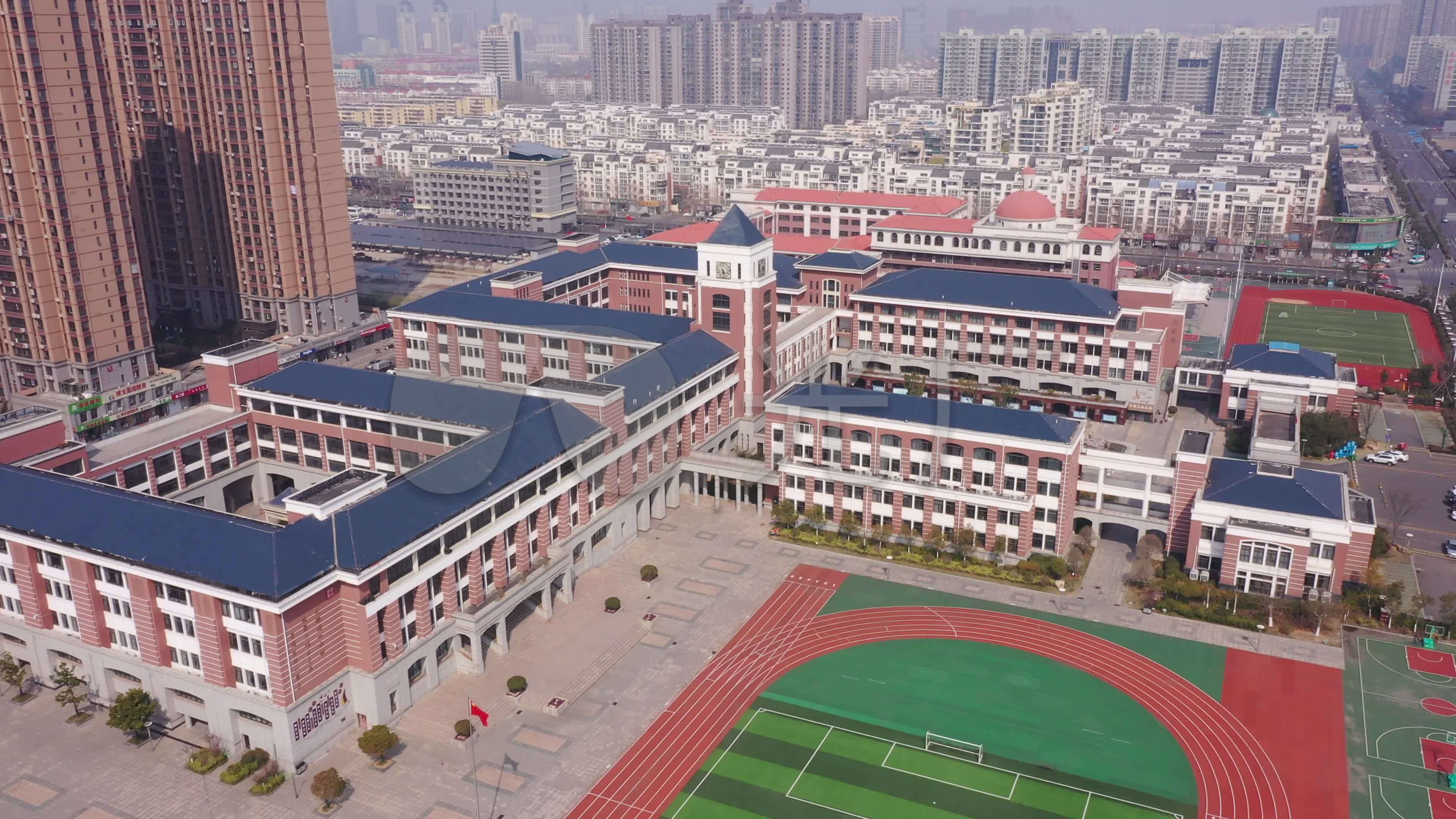 [有版权]4k航拍新海实验中学教育集团