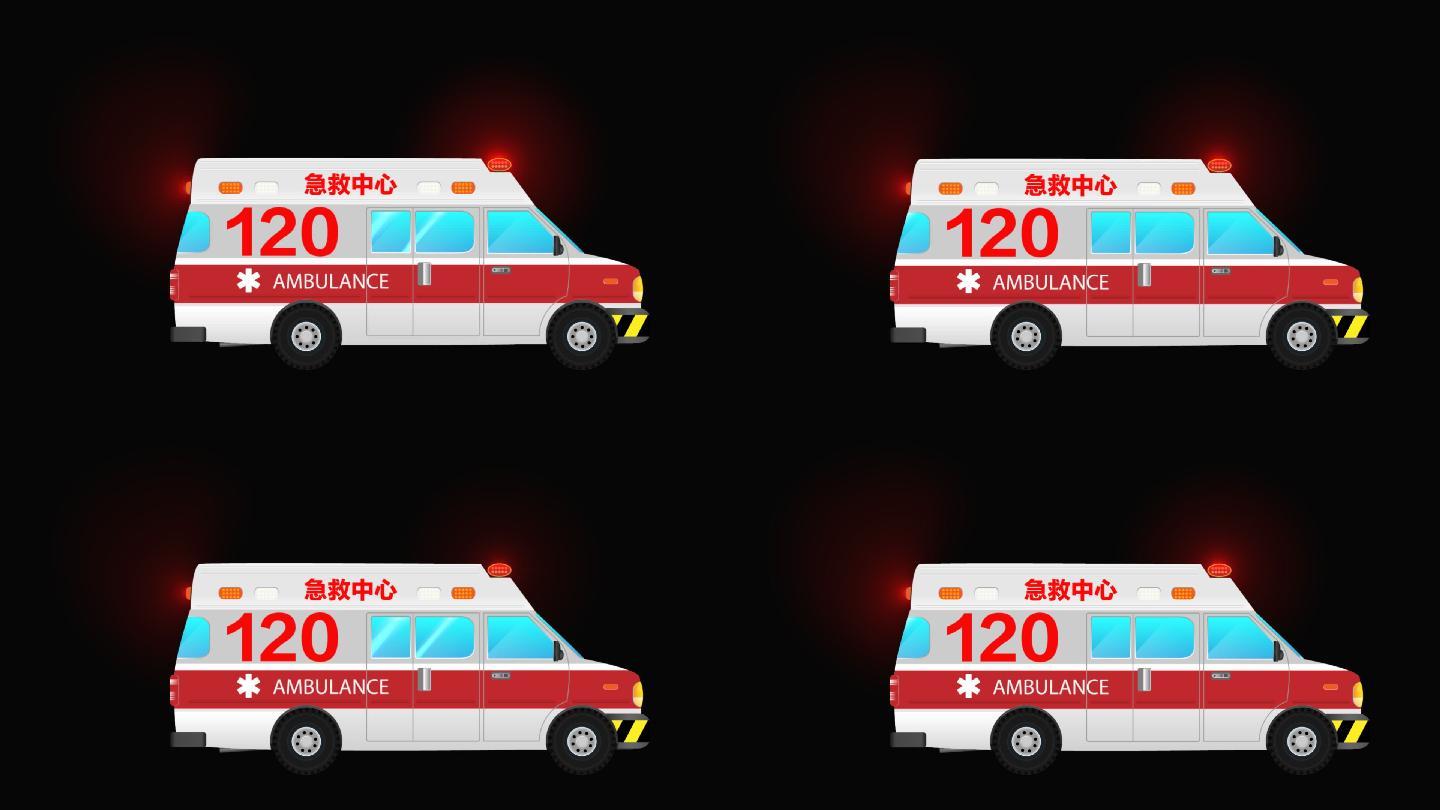 120救护车急救mg动画