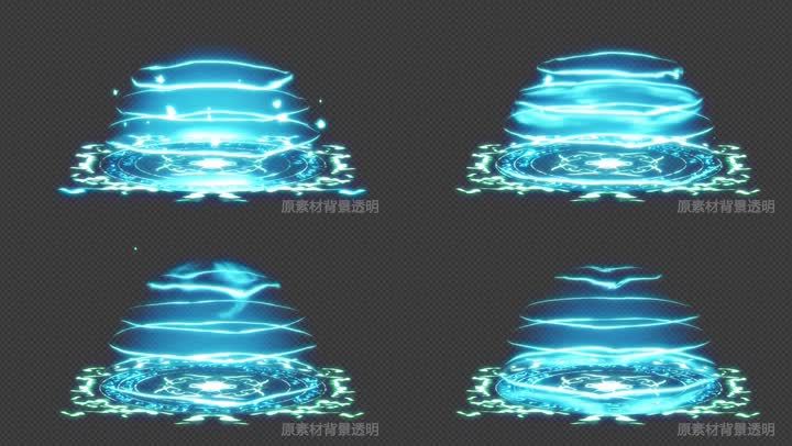魔法防护罩(带透明背景)