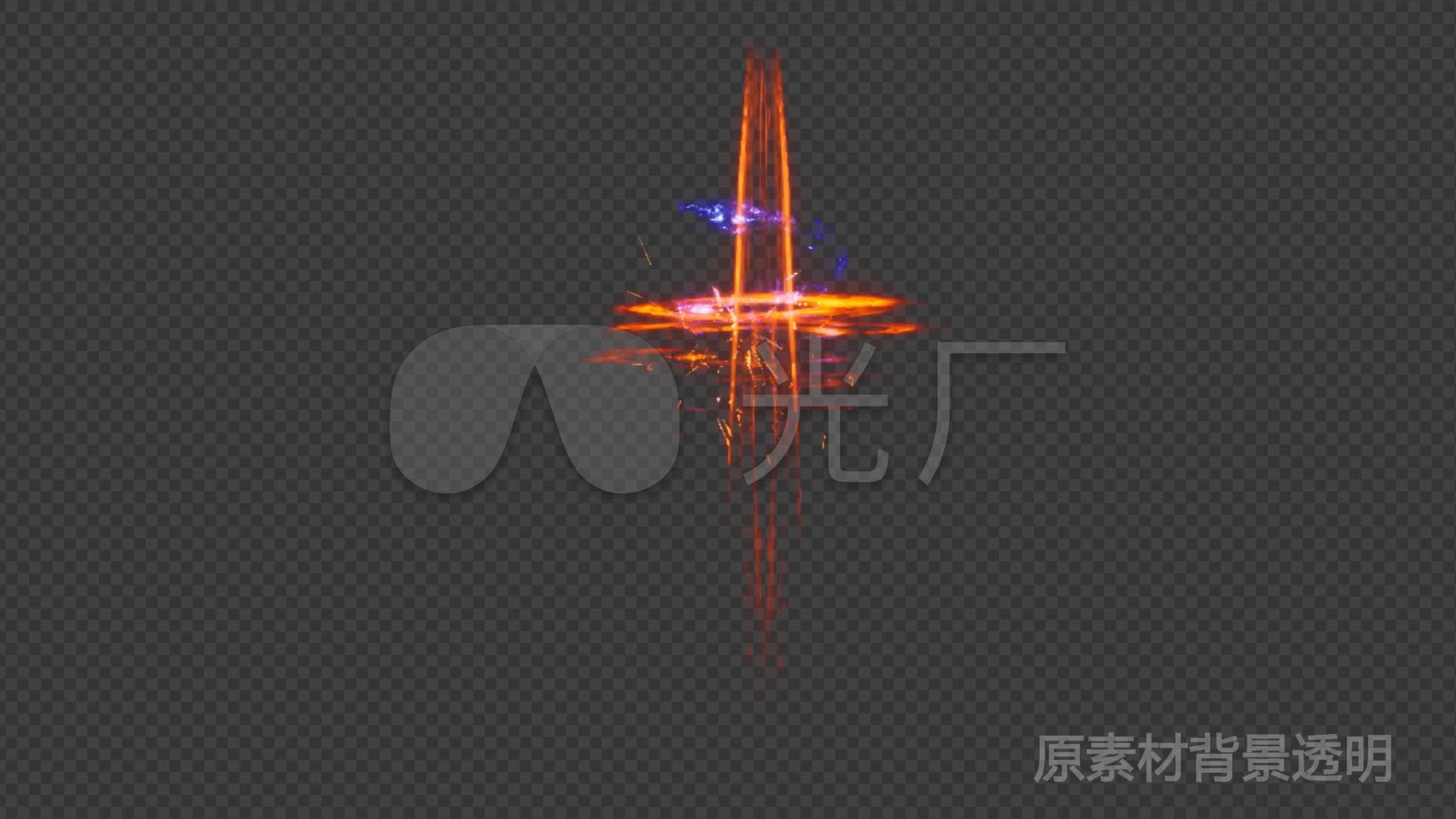 视频素材 影视包装 影视特效 穿云箭(带透明背景)来自视频原始文件或