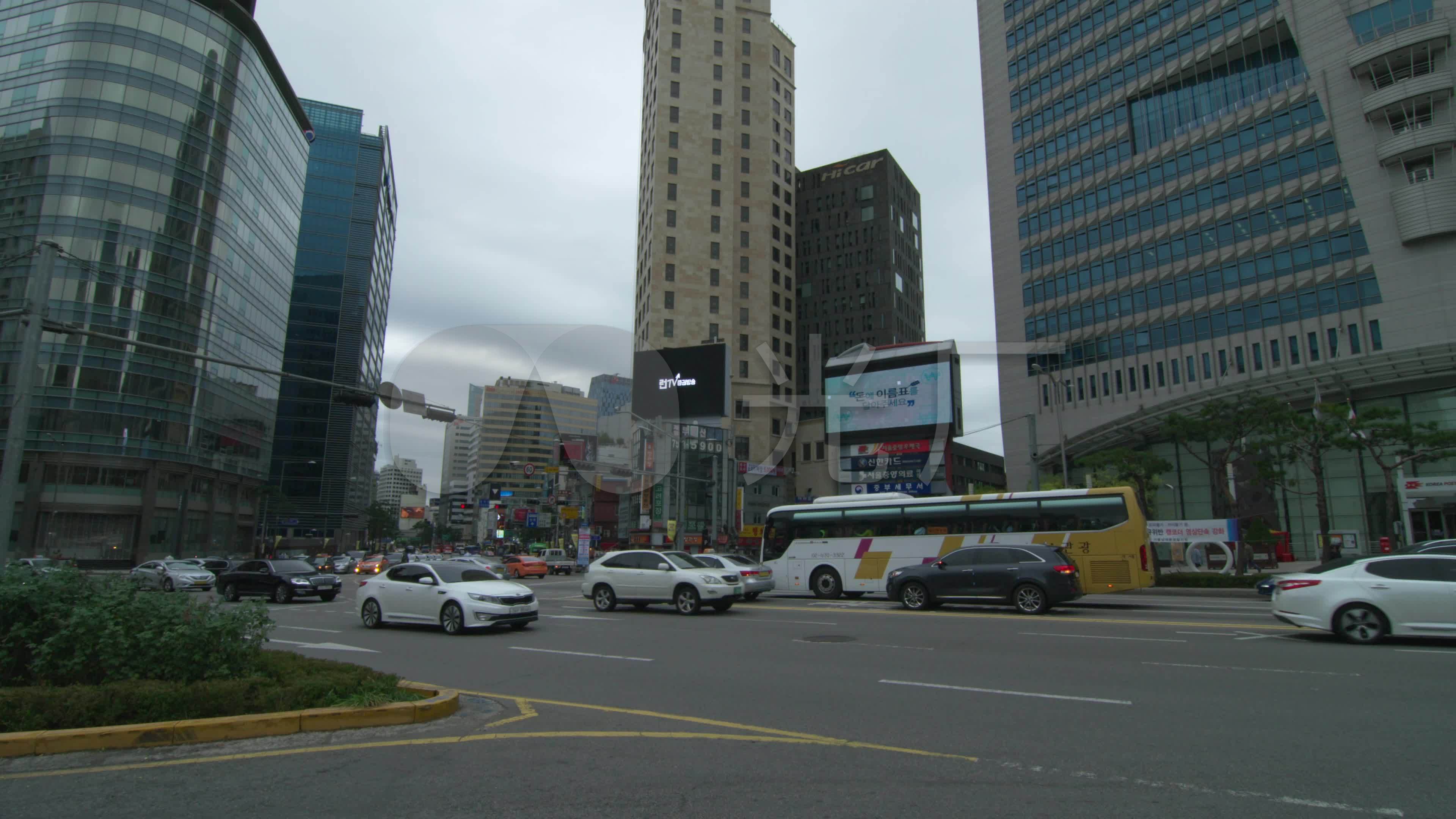 韩国首尔汉江汉江大桥韩国首尔街景