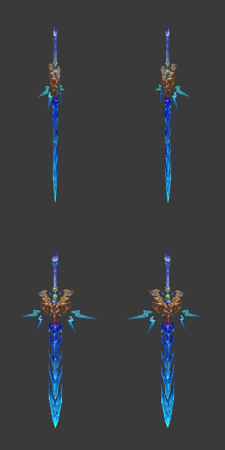 侠客 仙剑 宝剑 武器 刀剑 三维 模型 立体 3d