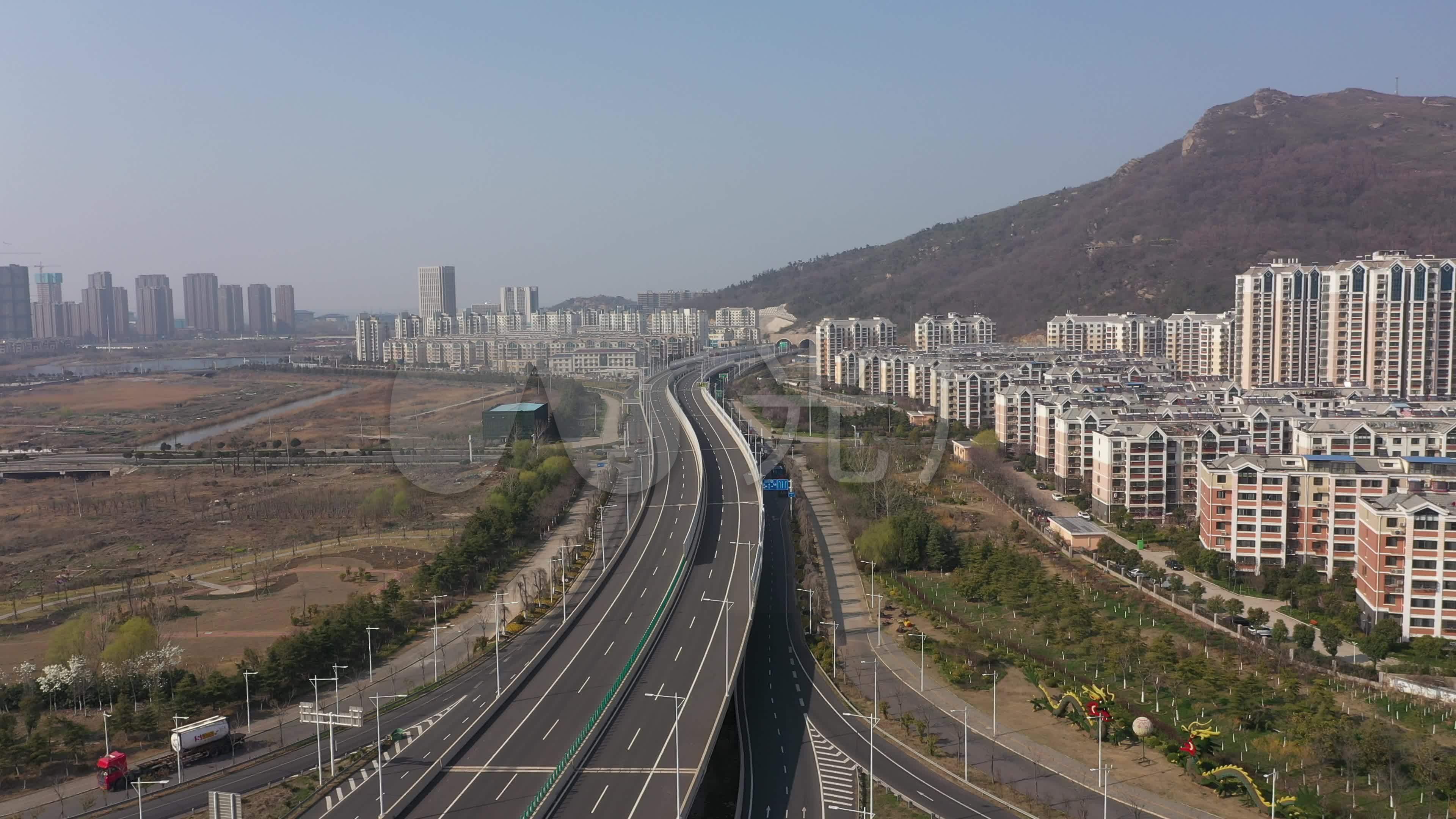 4k-原素材-连云港港口高架桥_3840x2160_高清视频素材