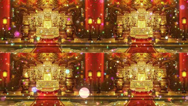 4k皇帝宝座登基上朝背景