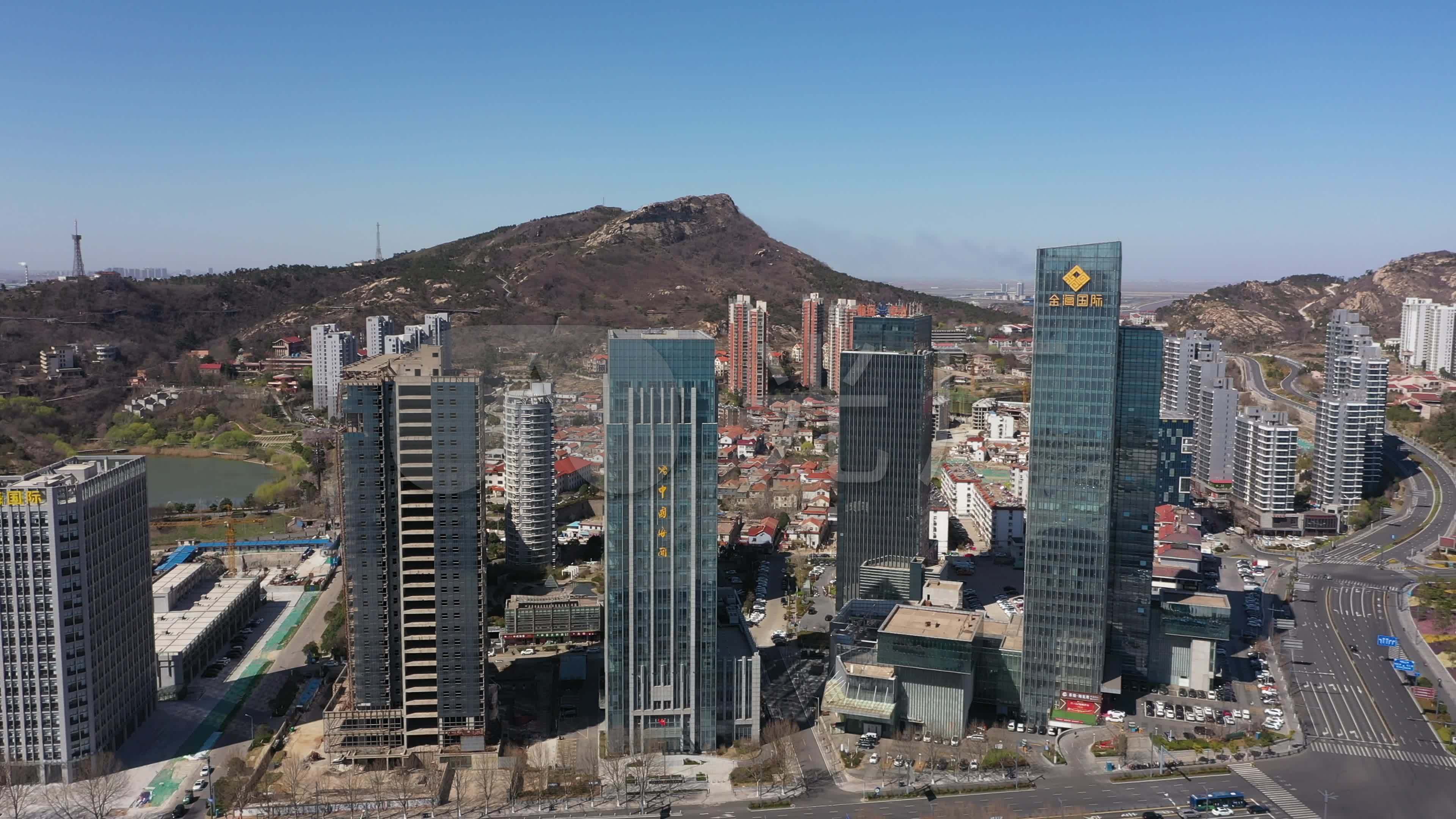 4k-原素材-连云港连云区航拍_3840x2160_高清视频素材下载(编号
