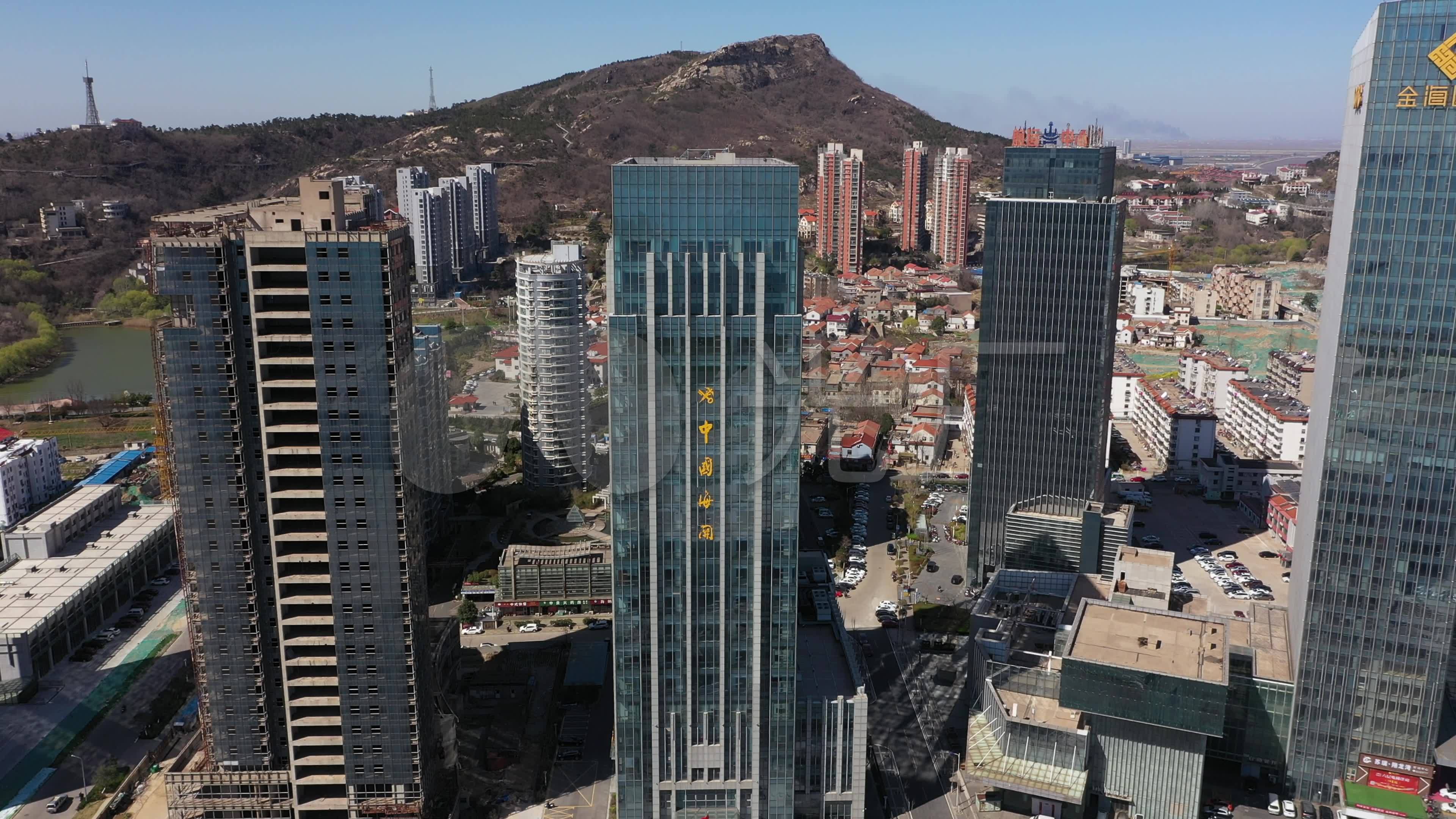 4k-原素材-连云港连云区航拍_3840x2160_高清视频素材下载(编号