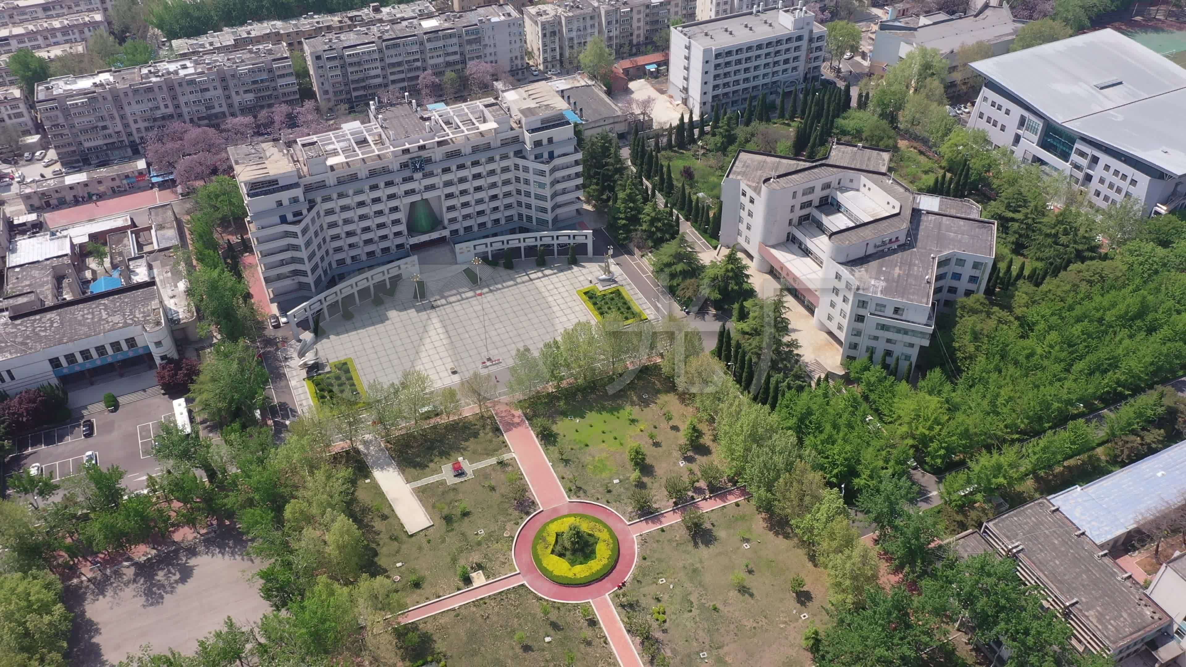 4k航拍济南大学舜耕校区源文件4_3840x2160_高清视频