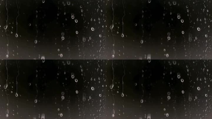 视频素材 舞台背景 场景背景 玻璃上的雨珠 声明水印不代表署名仅用于