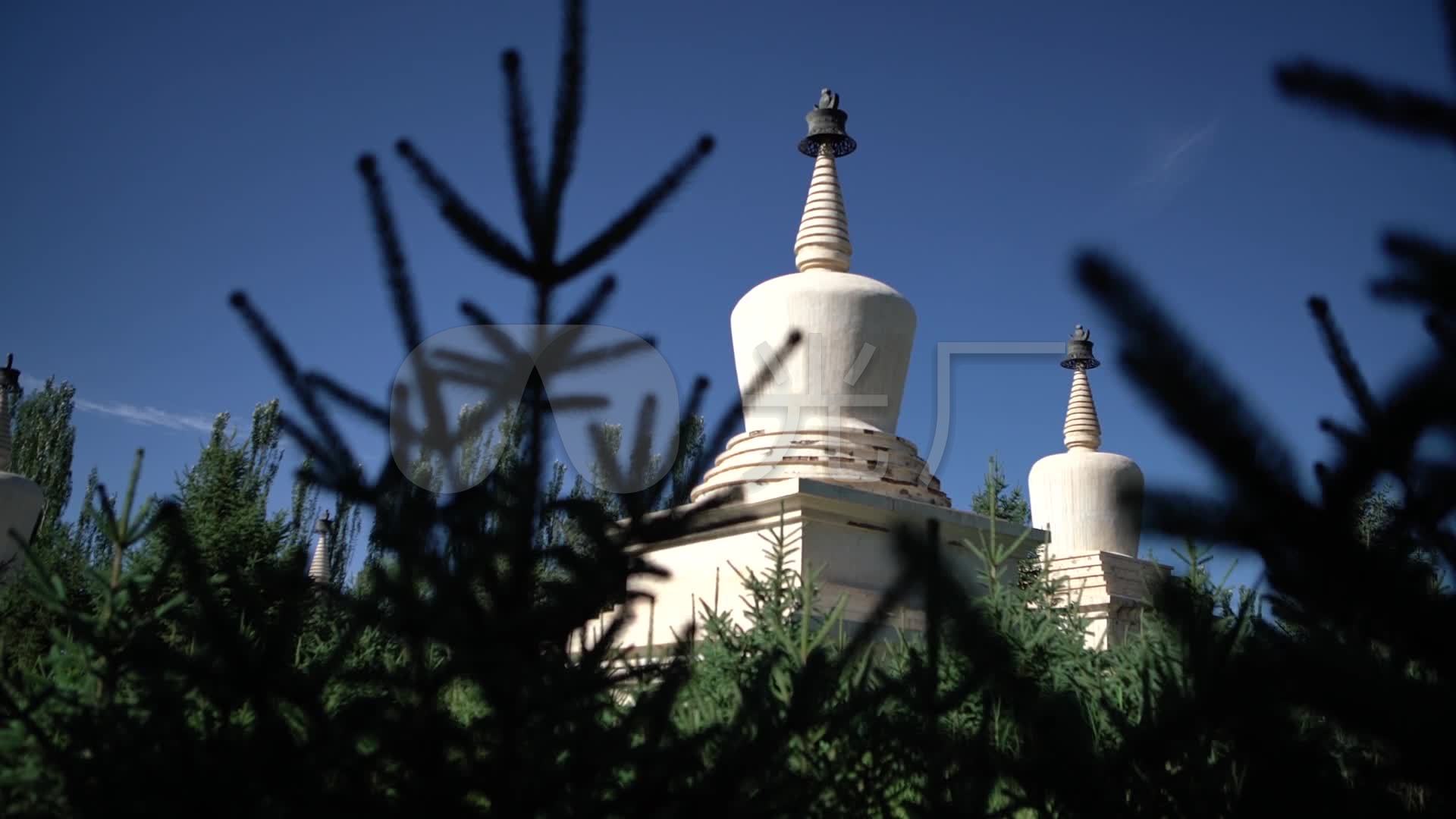 武威白塔寺_1920x1080_高清视频素材下载(编号:)_实拍