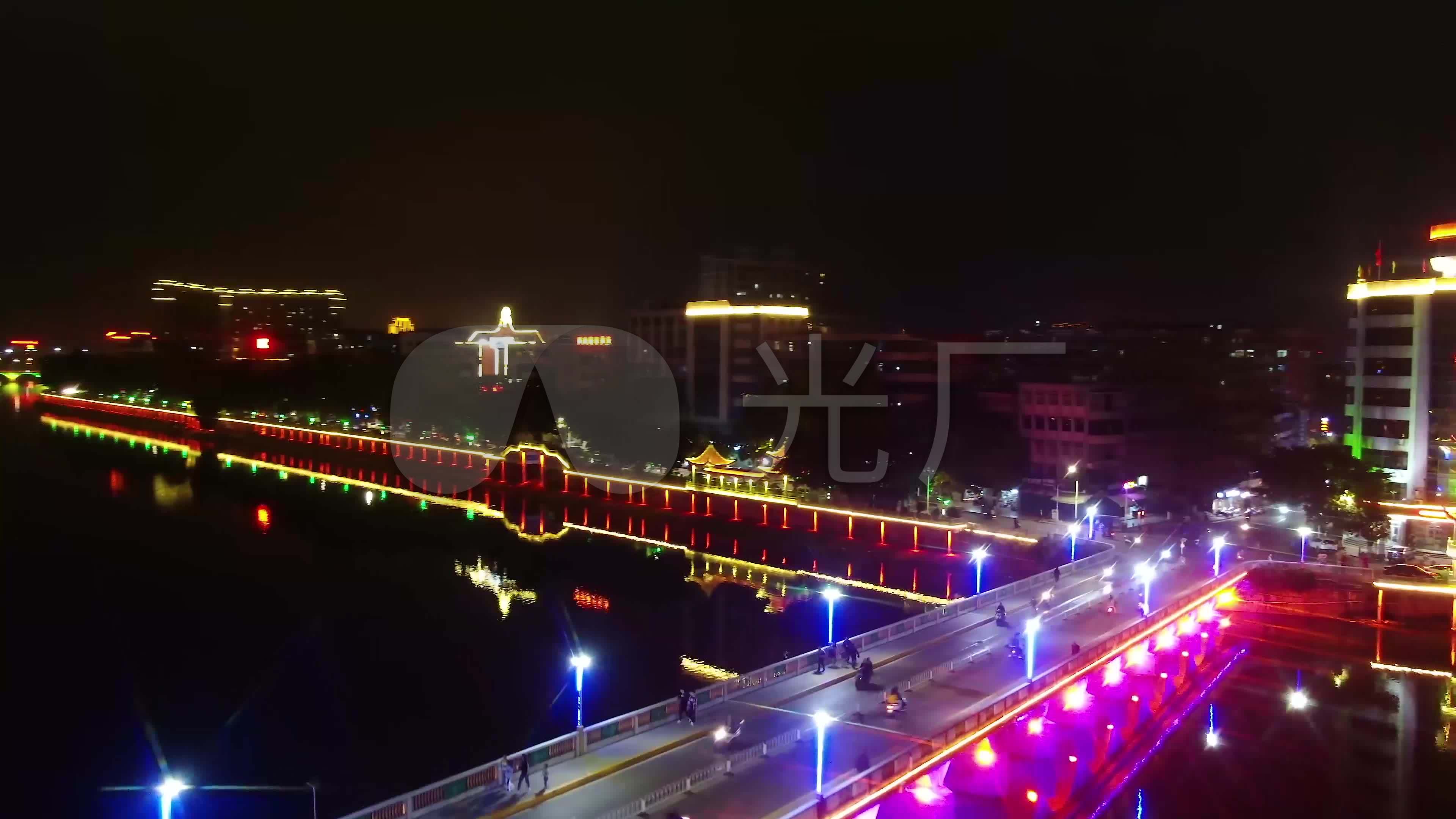 饶平黄冈夜景_3840x2160_高清视频素材下载(编号:4533507)_实拍视频