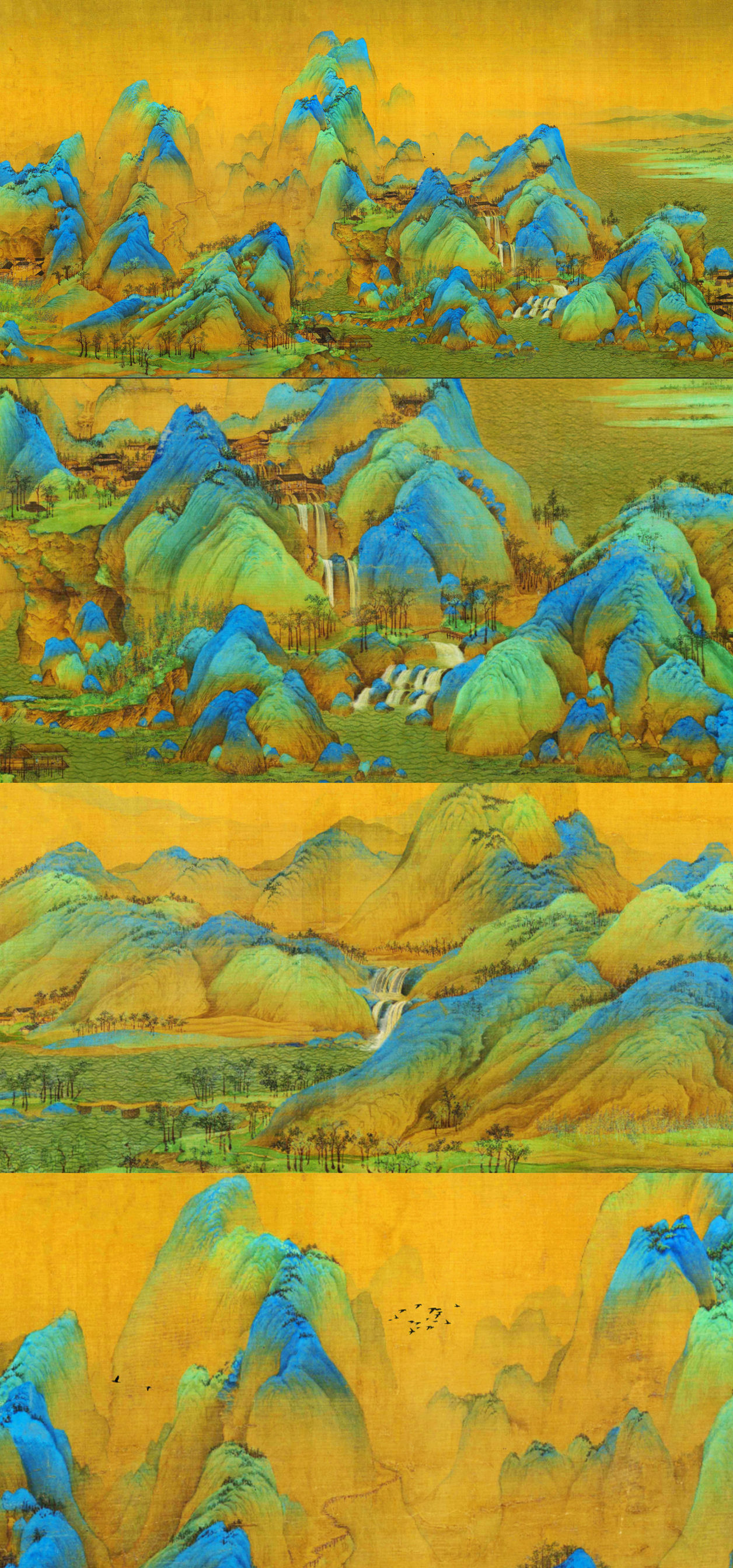 10k《千里江山图》全网唯一水面动画