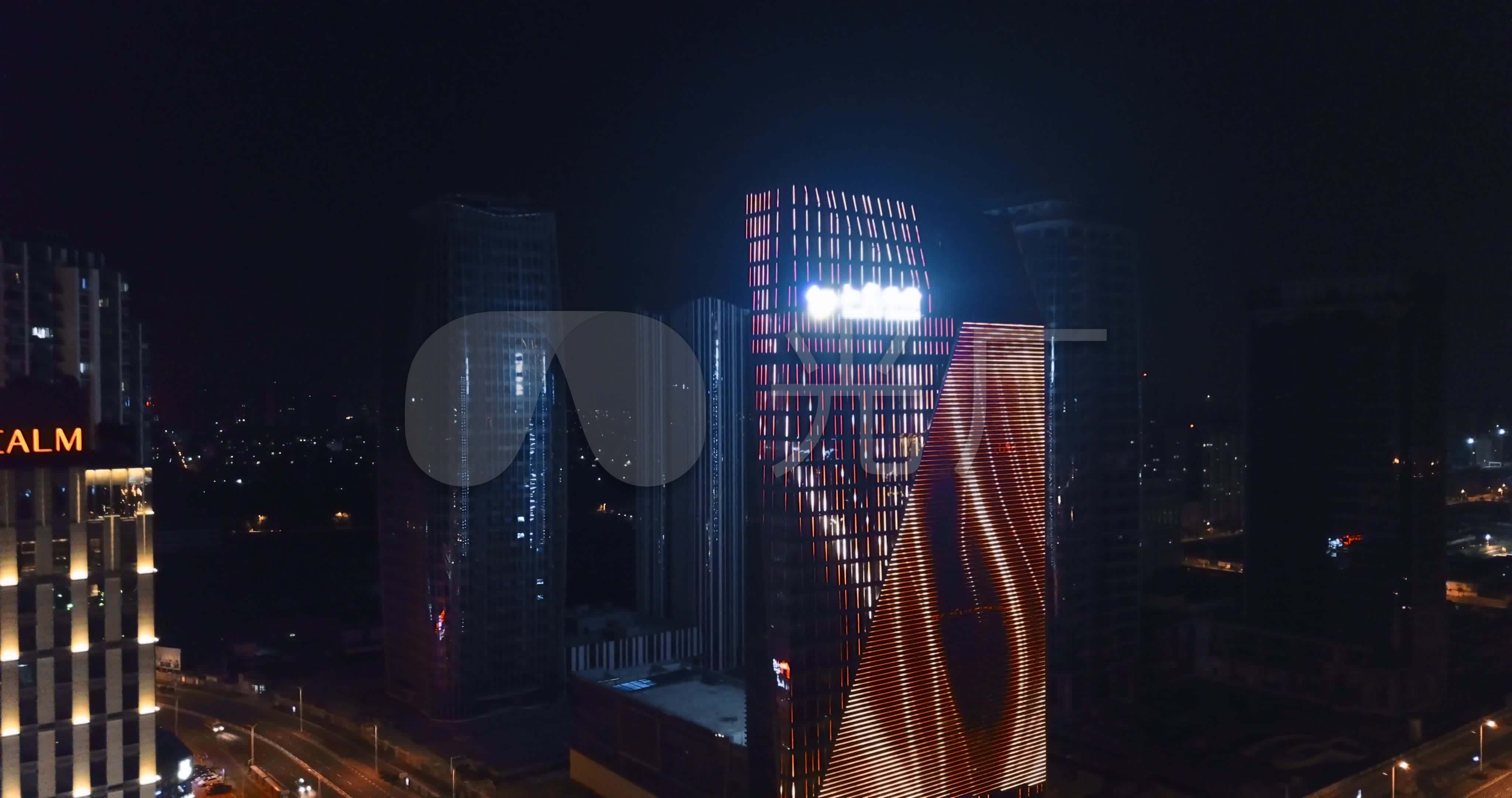 淮安夜景4k_4096x2160_高清视频素材下载(编号:)_实拍