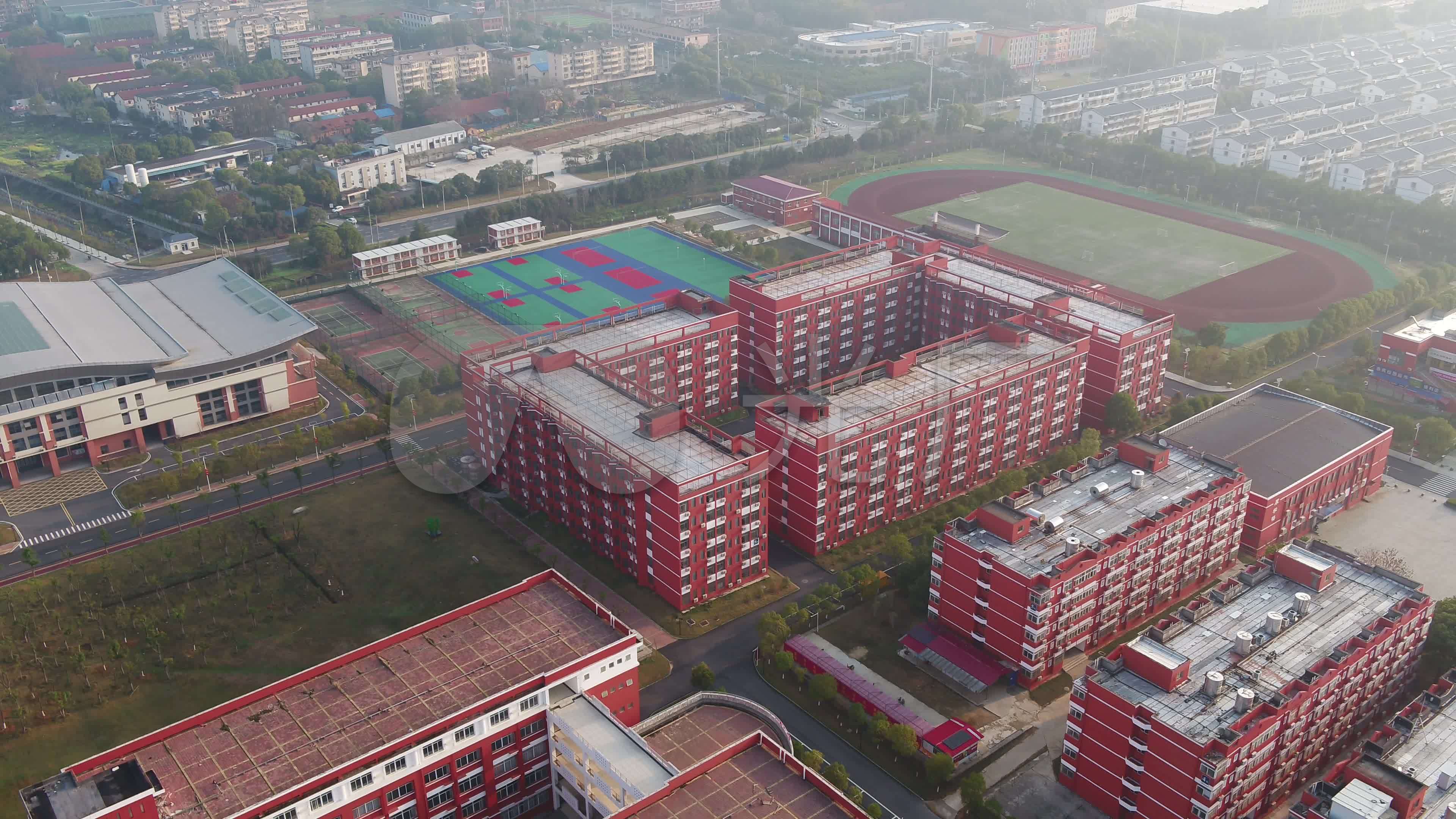 南昌理工学院校园航拍