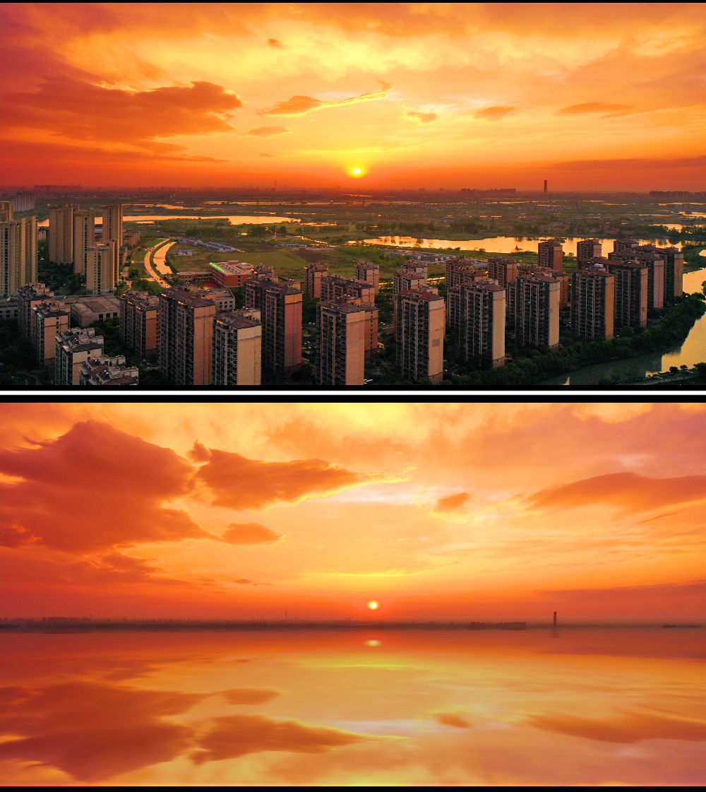 天空晚霞火烧云延时_4096x2160_高清视频素材下载(编号:4560552)_实拍