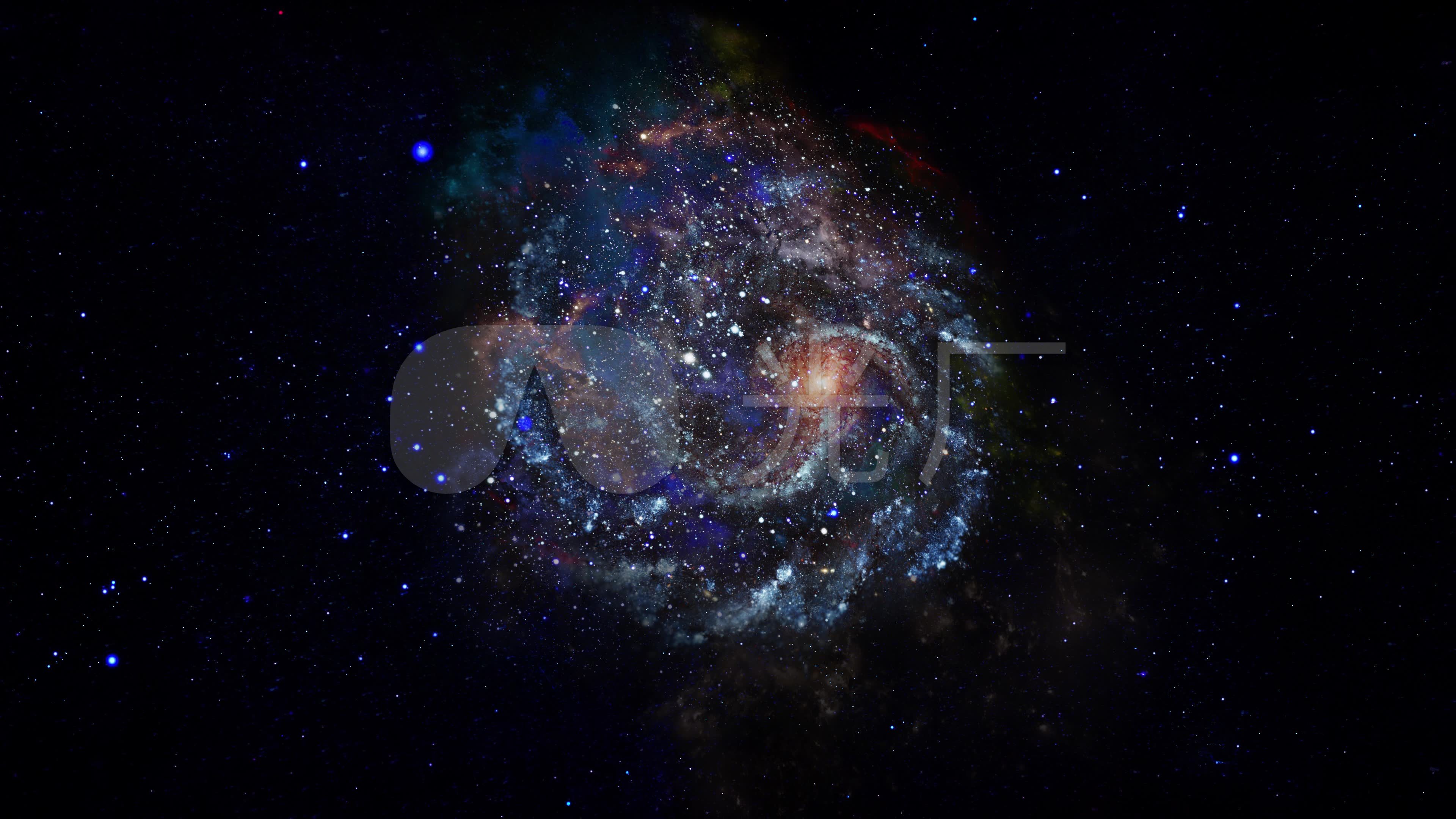 【原创】4k宇宙油彩小星云宇宙星空循环_3840x2160