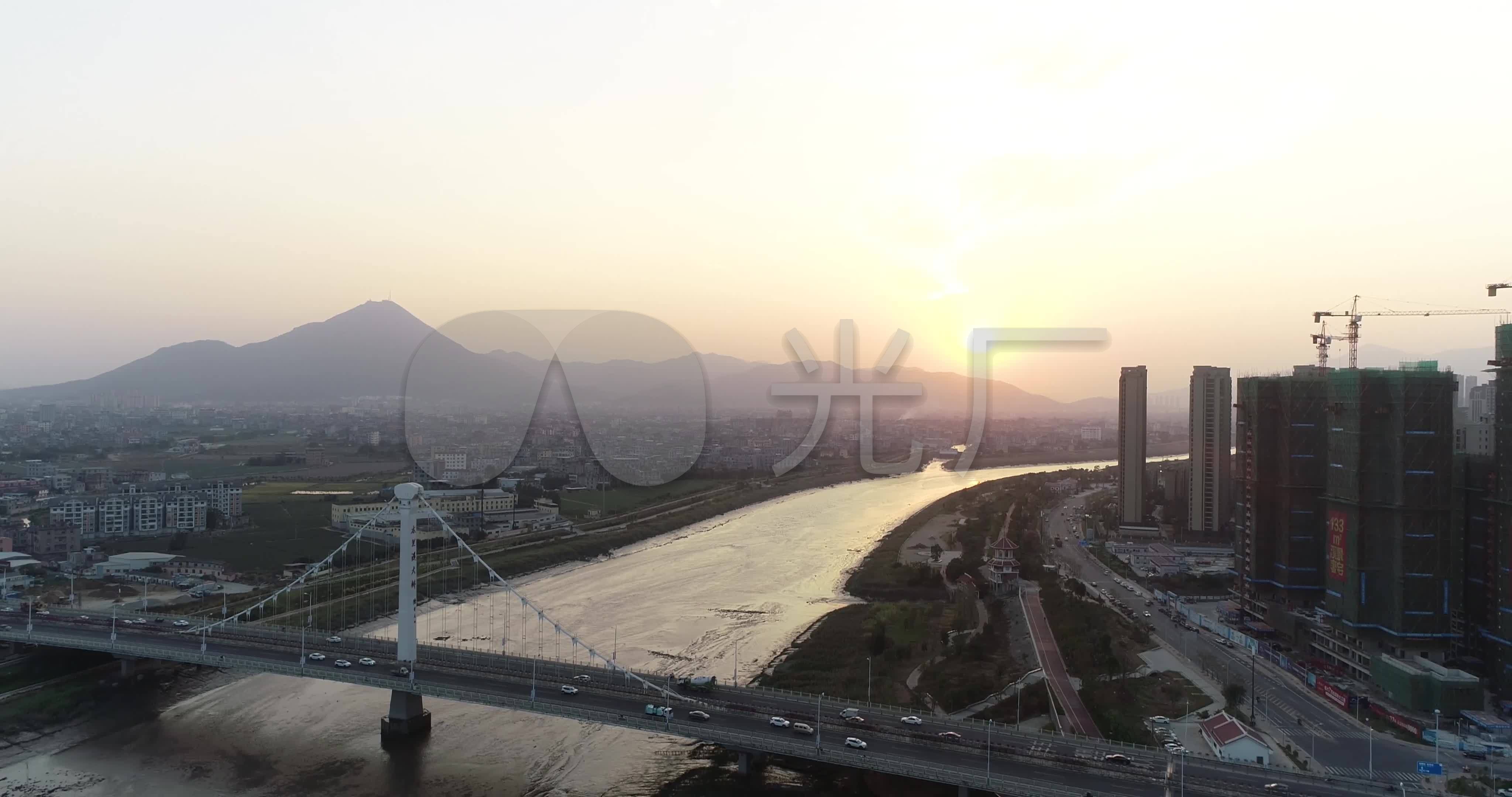 莆田木兰溪大桥4k_4096x2160_高清视频素材下载(编号