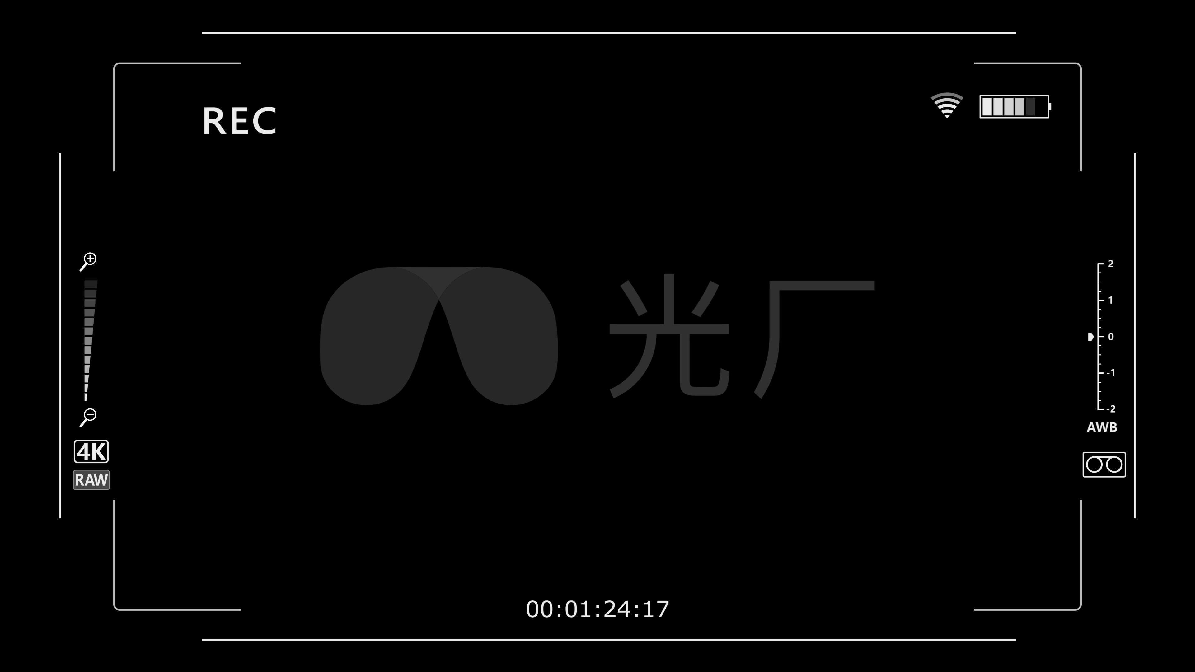 rec摄像机拍摄取景框vcr录制_3840x2160_高清视频素材下载(编号