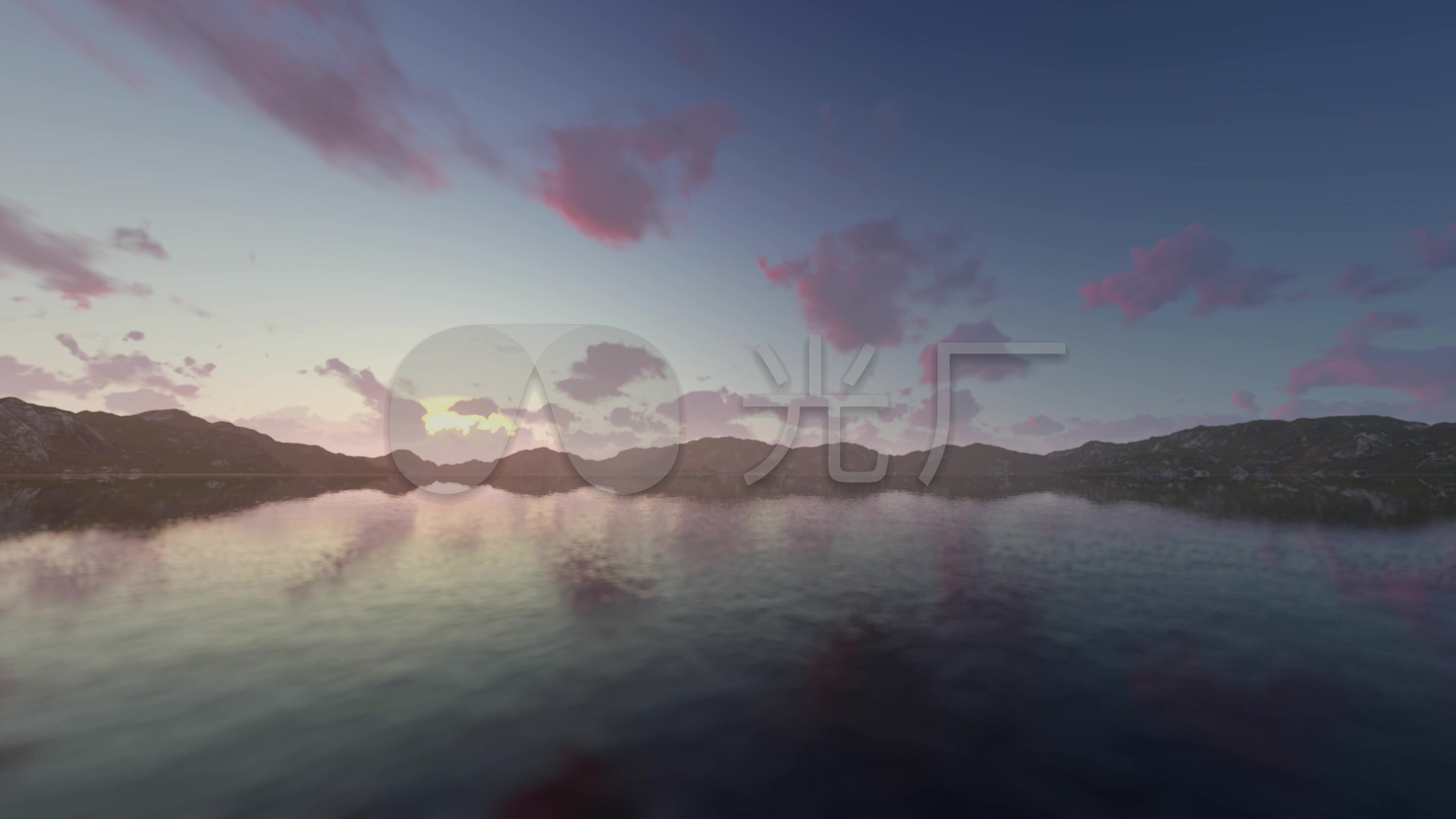 【原创,欢迎商用】4k唯美山海日出