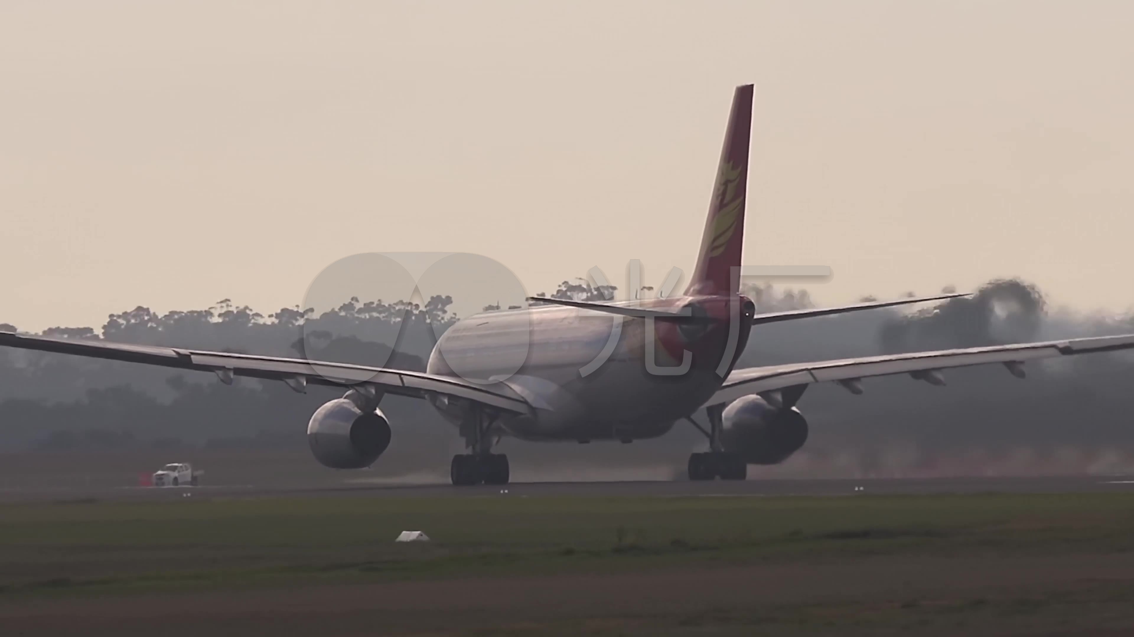 起飞首都航空空客a330飞机唐拉雅秀号_3840x2160_高清