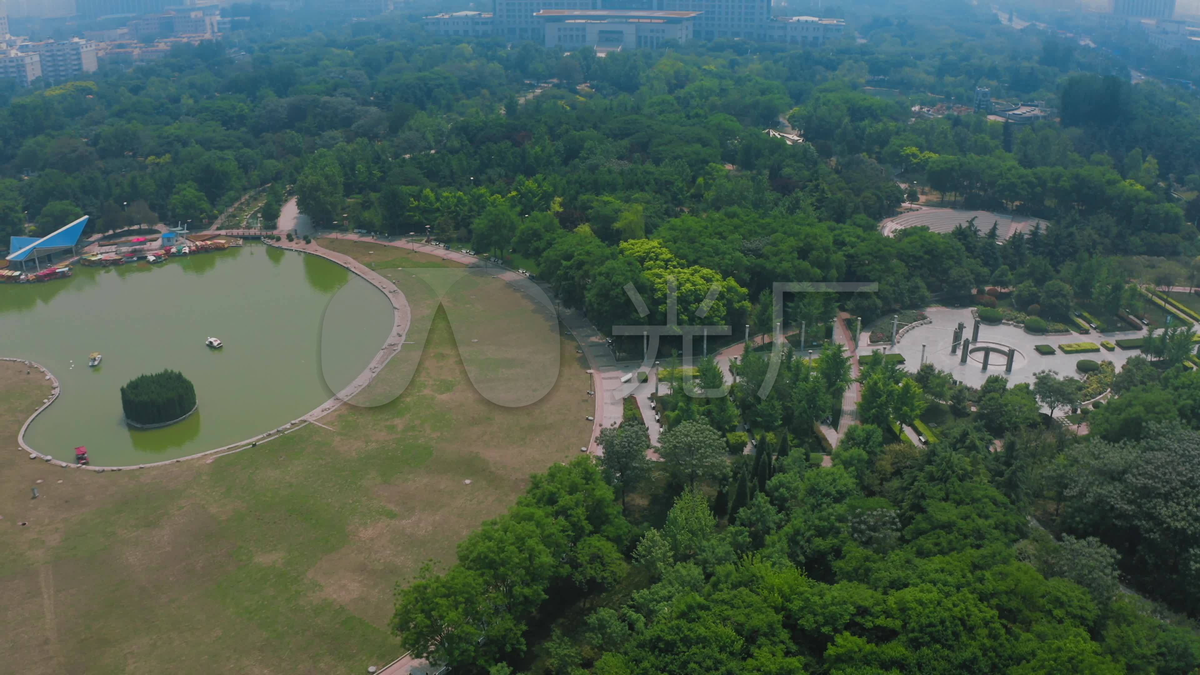 【4k】安阳市易园太极湖