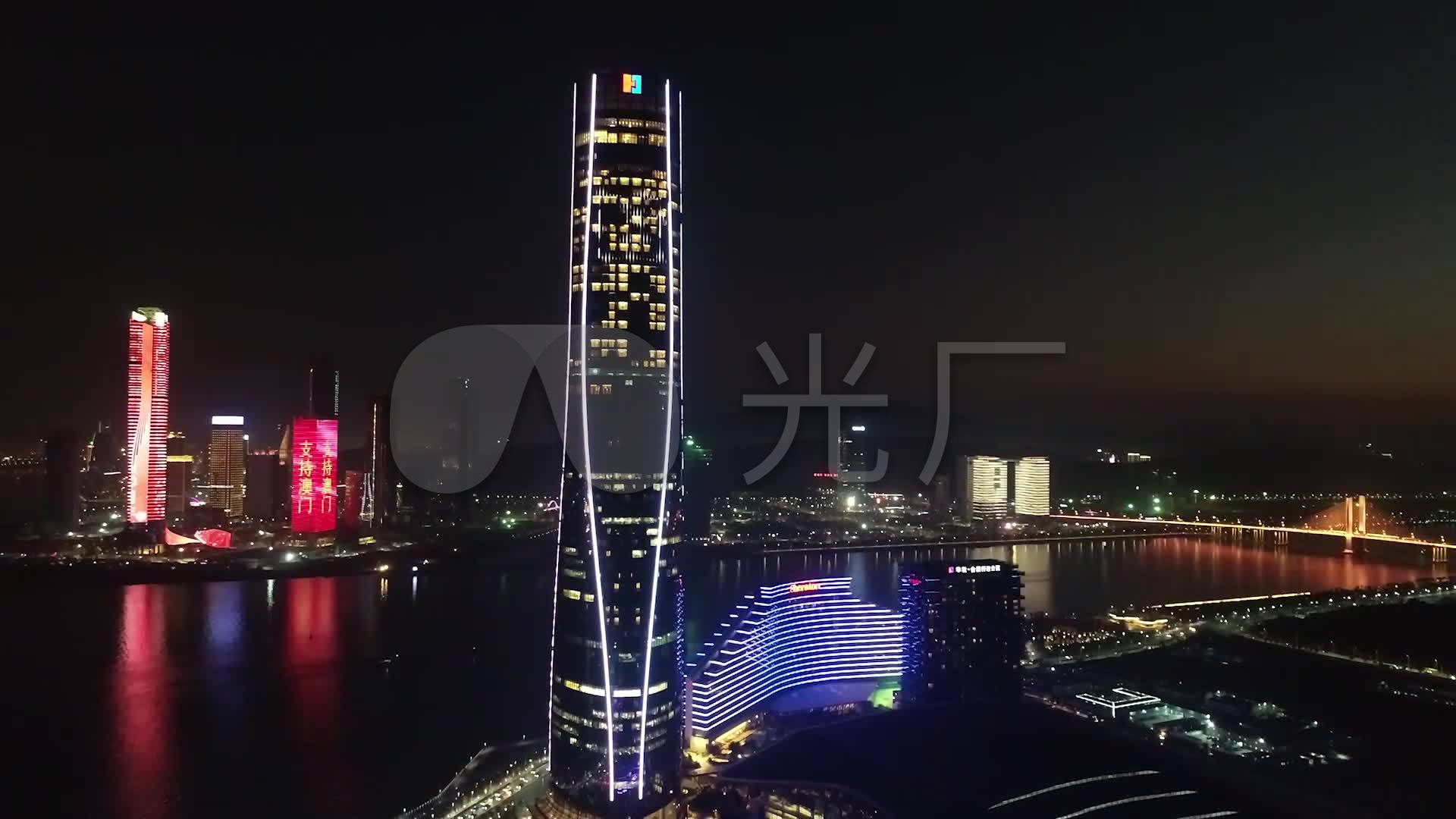 澳门珠海夜景_1920x1080_高清视频素材下载(编号:)