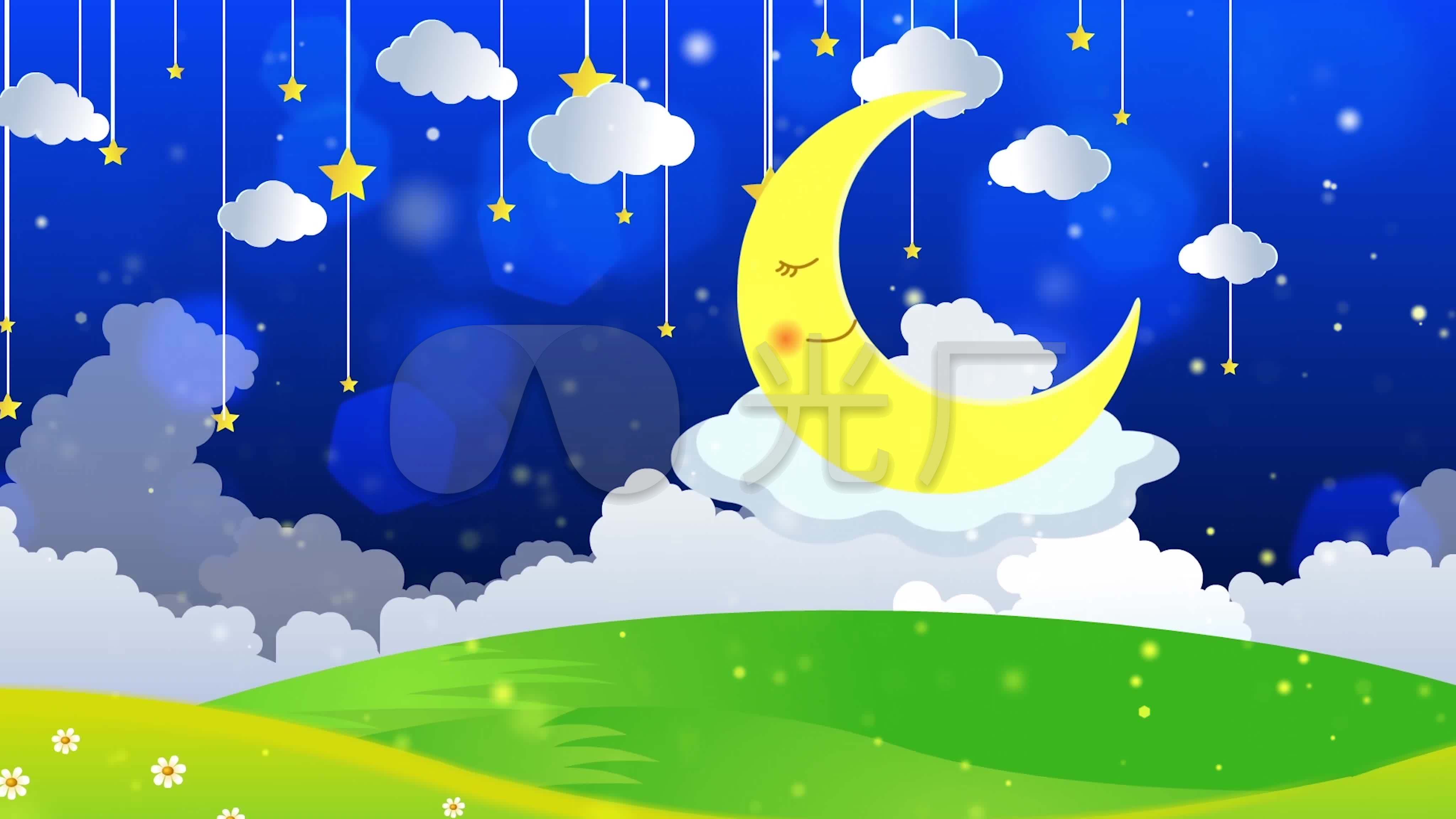 4k《萤火虫对星星说》卡通歌曲_4096x2304_高清视频