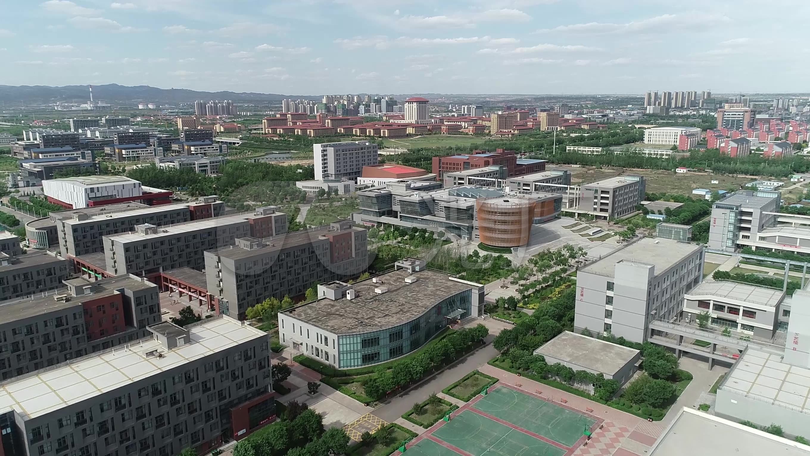 山西建筑职业技术学院_2720x1530_高清视频素材下载