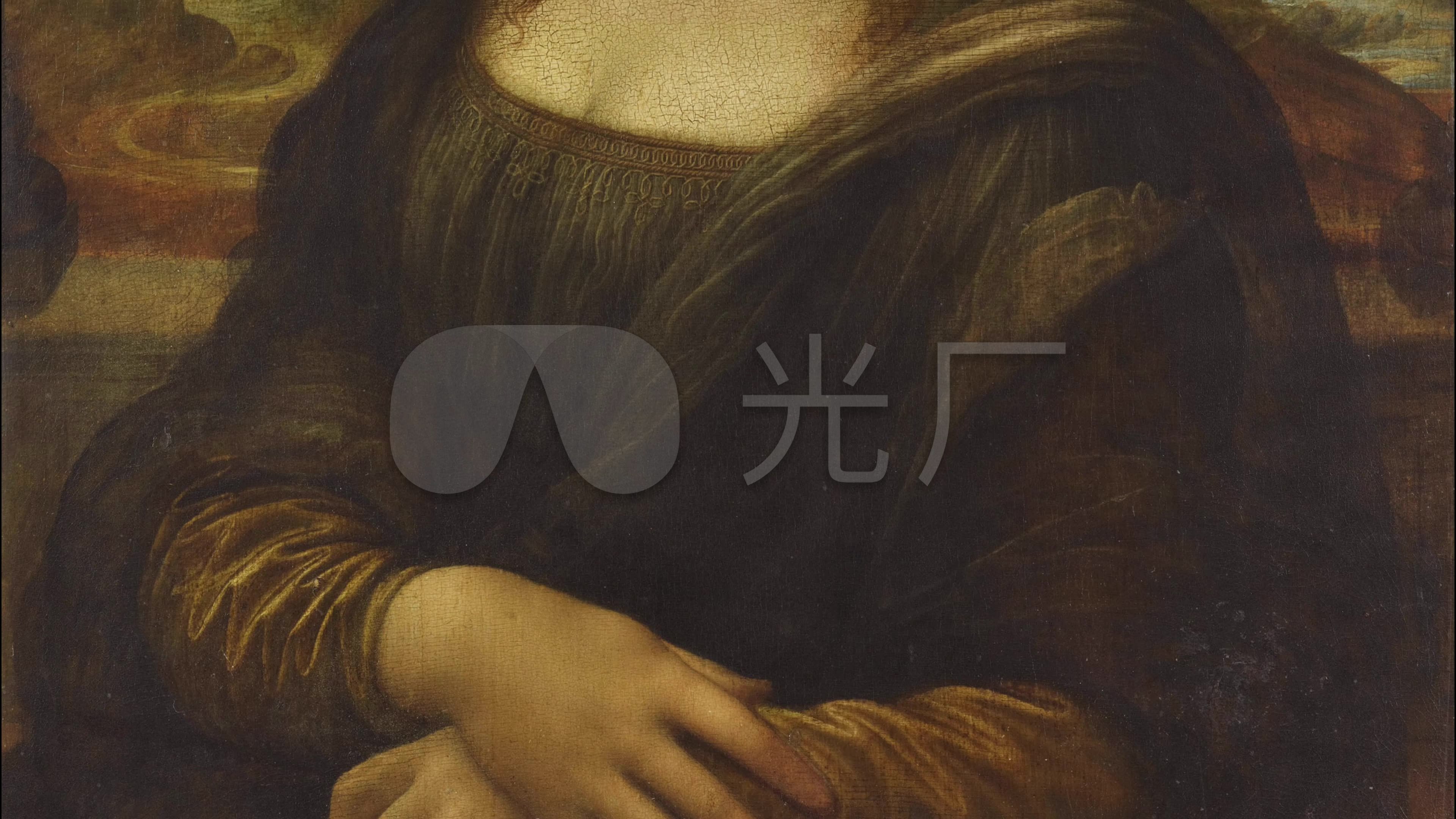 4k名画展示——蒙娜丽莎的微笑_3840x2160_高清视频