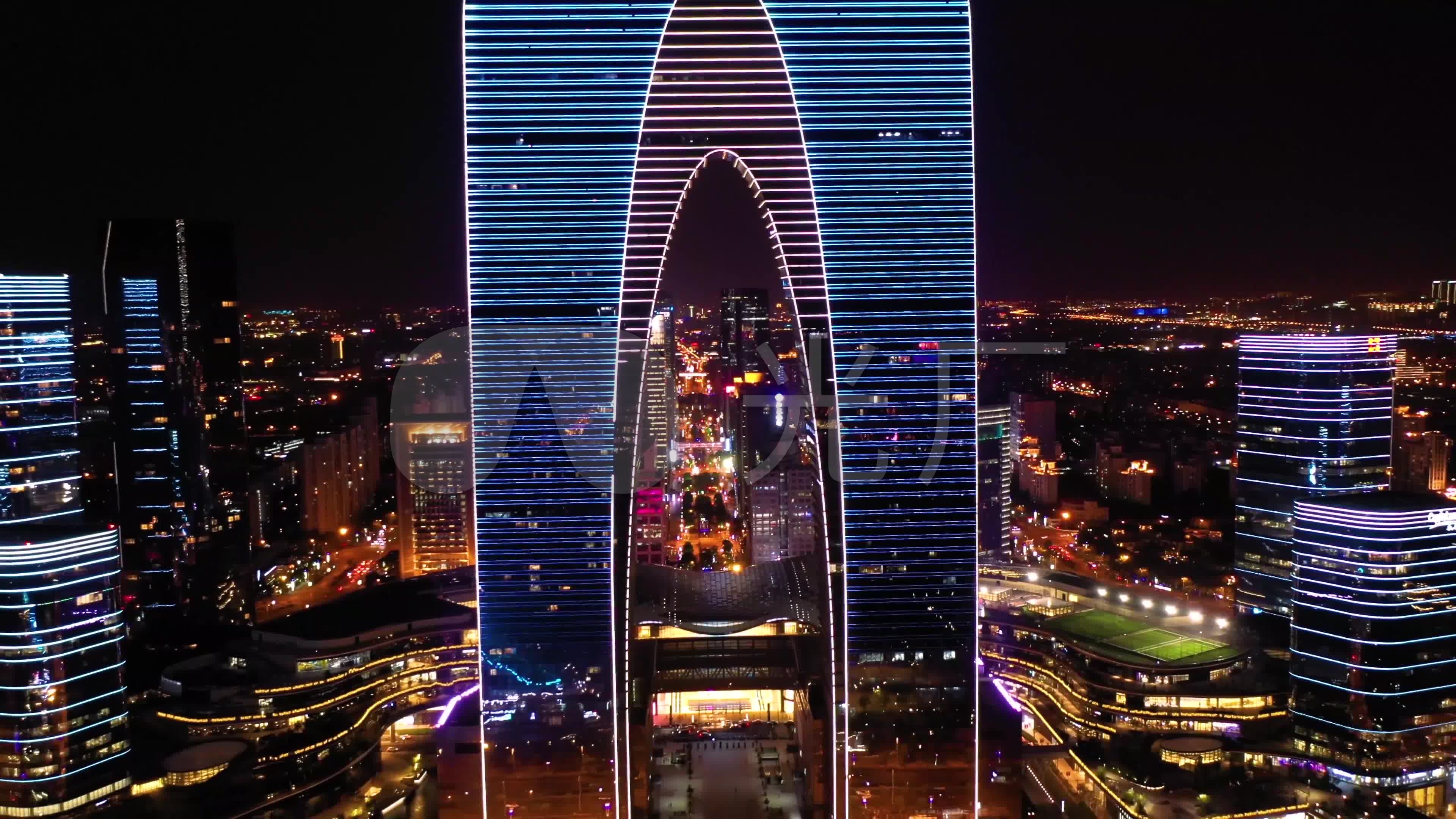 东方之门_3840x2160_高清视频素材下载(编号:4653748)
