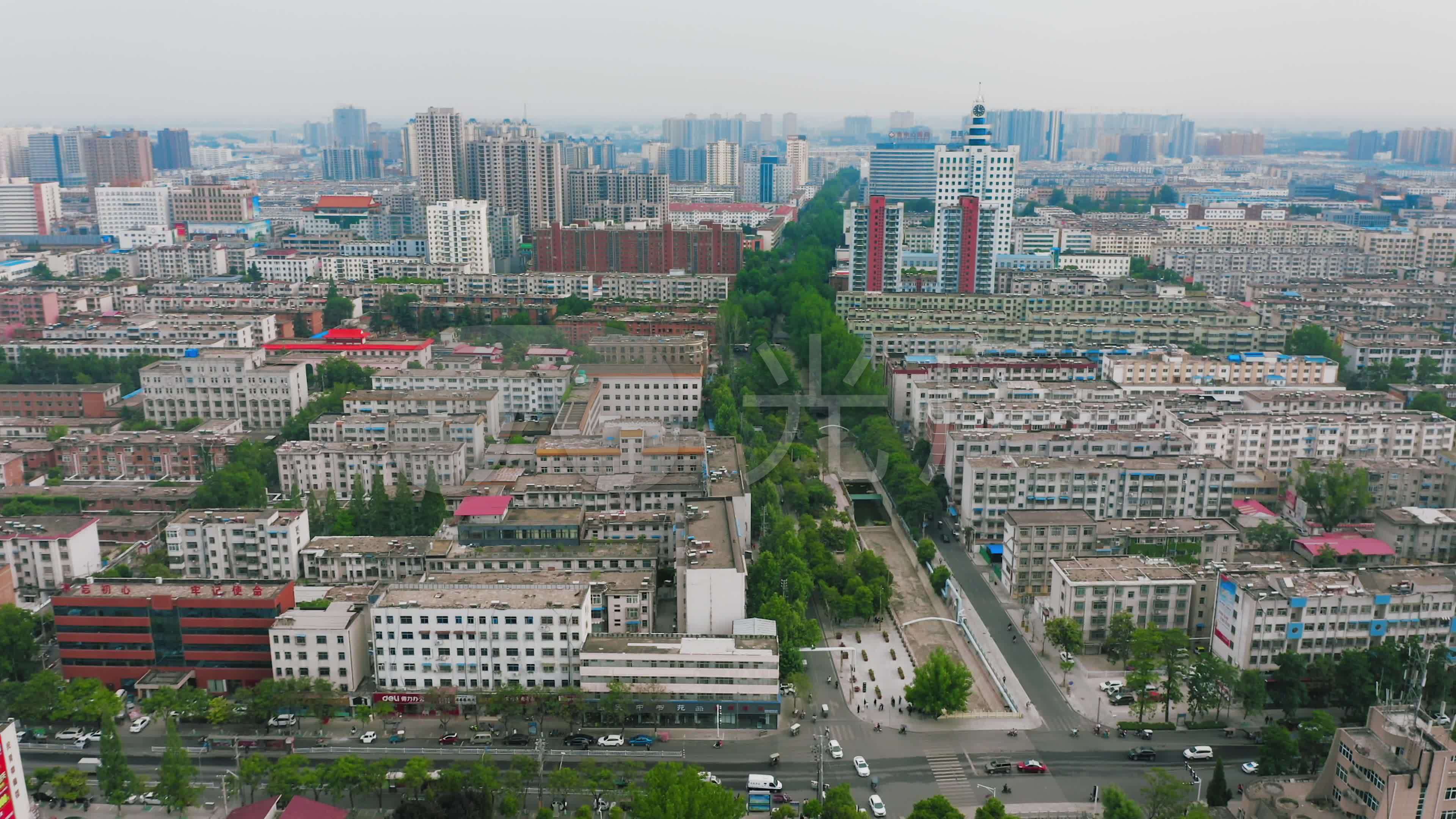 【4k】驻马店驿城区航拍