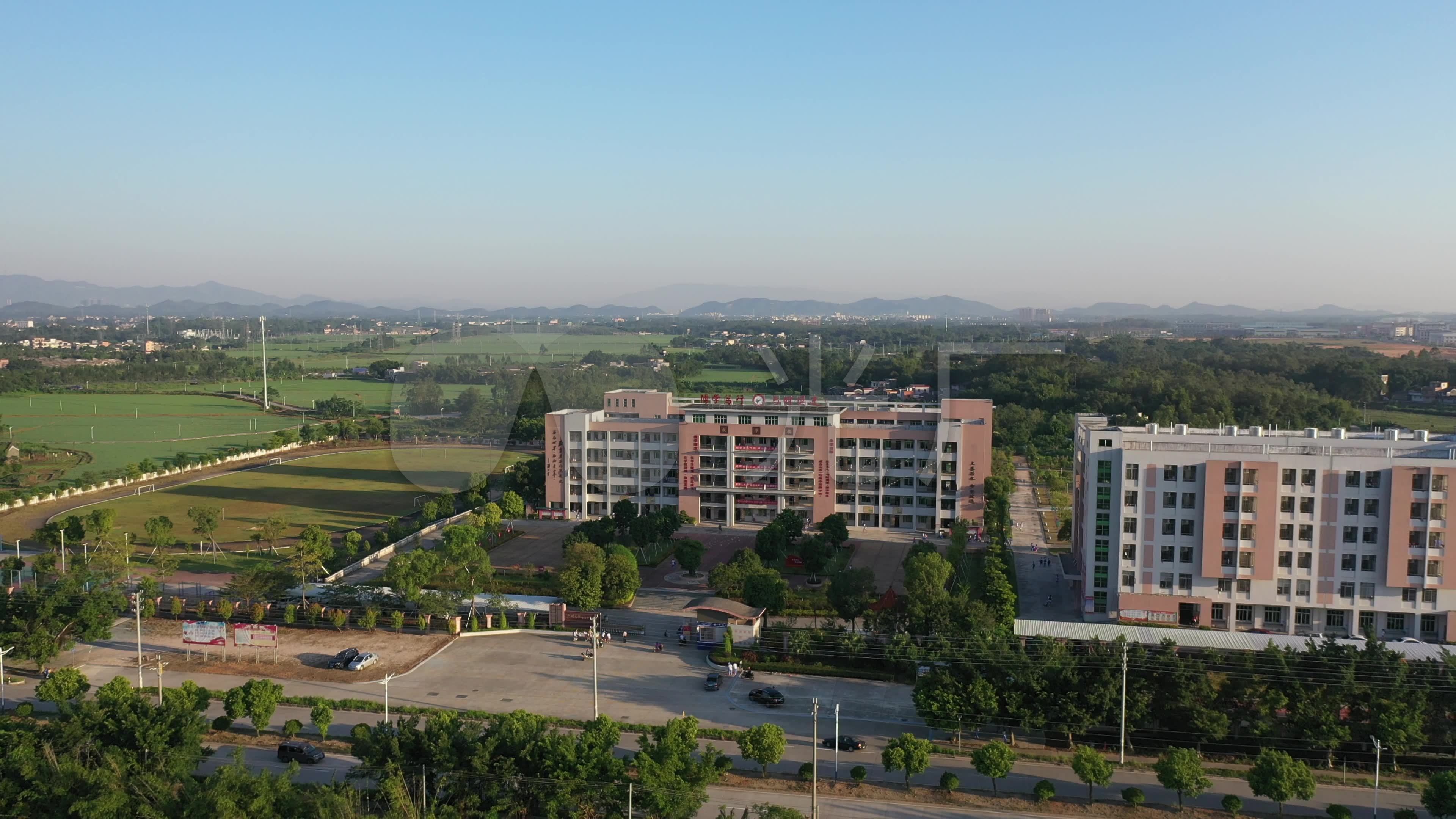 江门台山市广大附属中学_3840x2160_高清视频素材下载(编号:4699813)