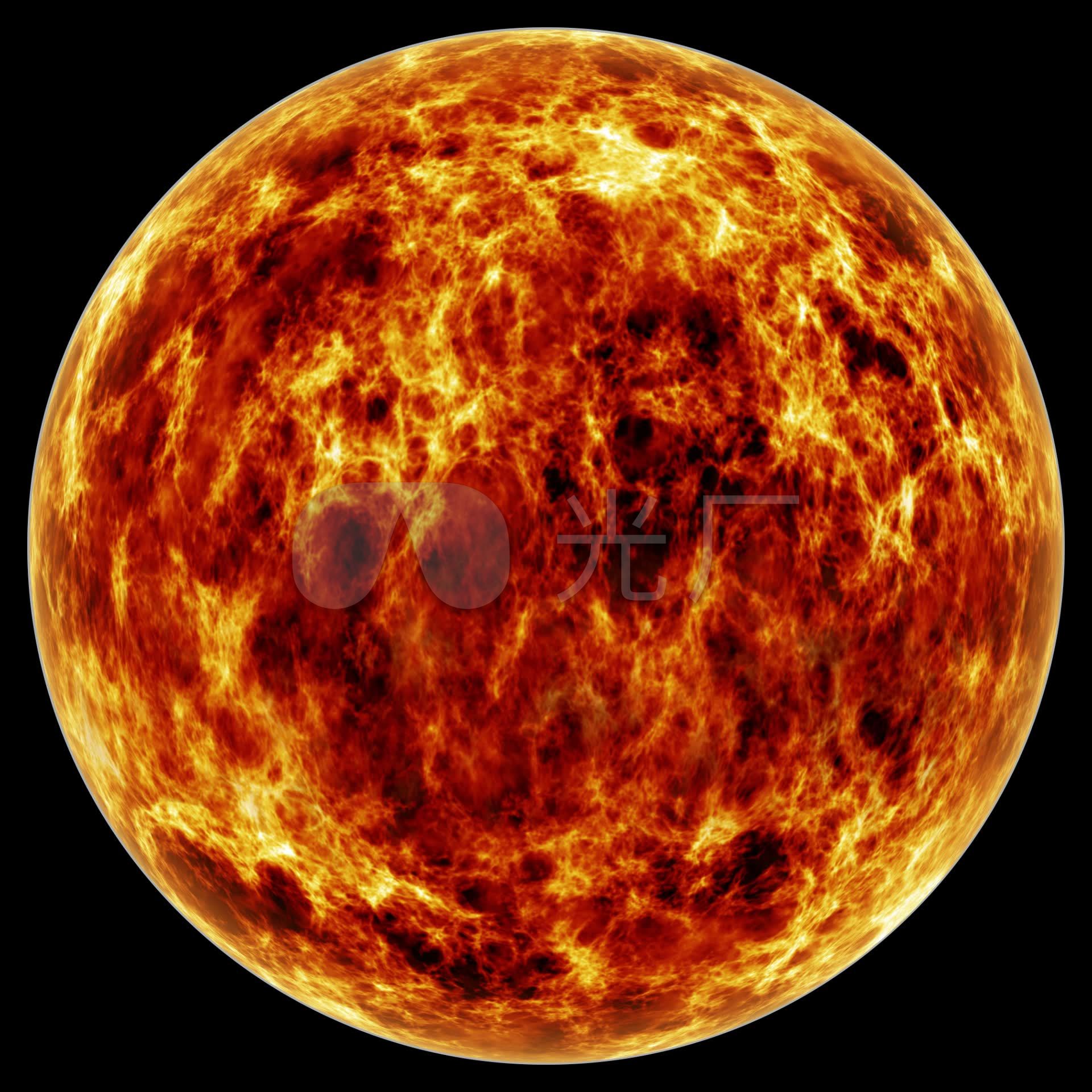 星球宇宙太空太阳系太阳_1920x1920_高清视频素材下载(编号:4699633)