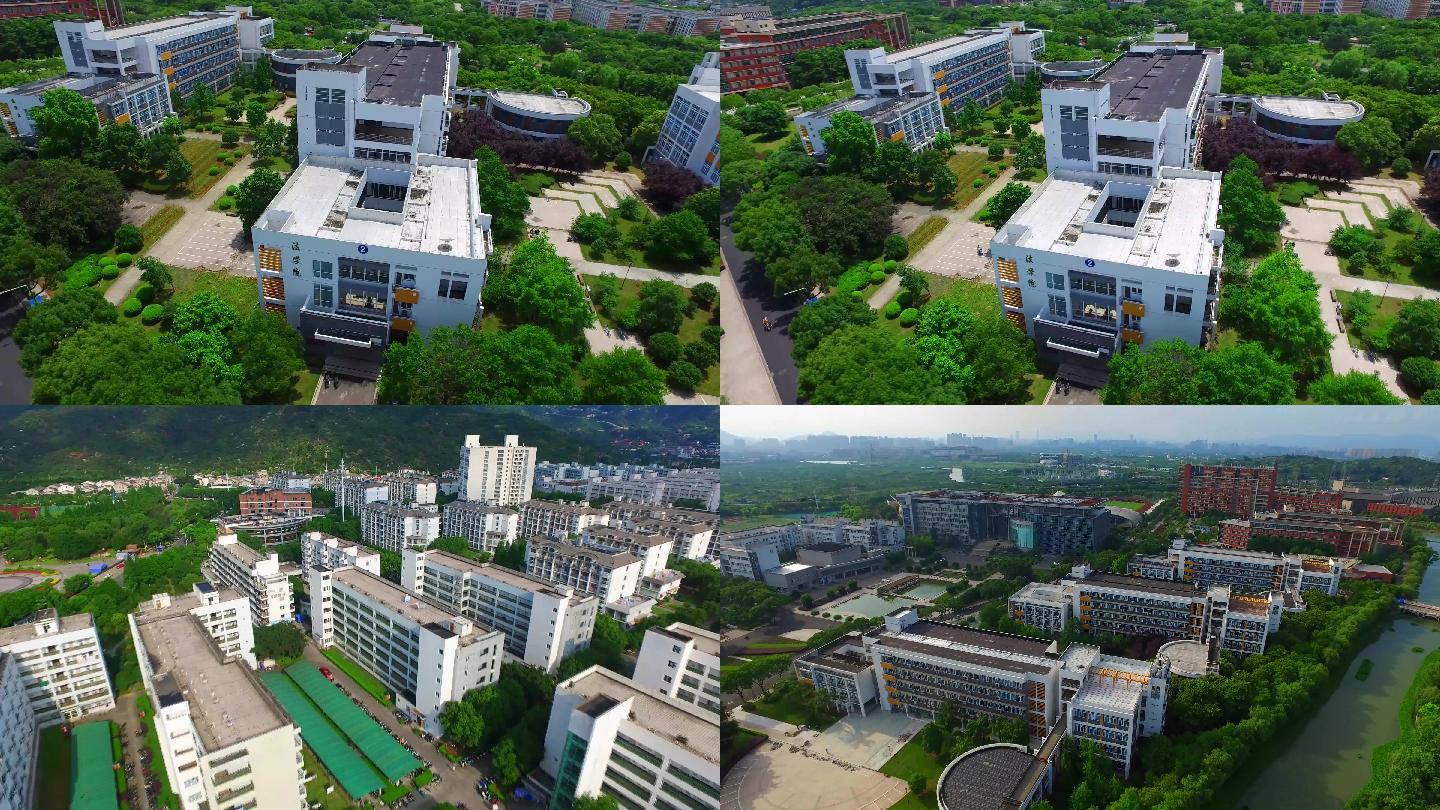4k温州大学北校 大学城 温州大学 茶山大学城 航拍 州航拍 温州大学