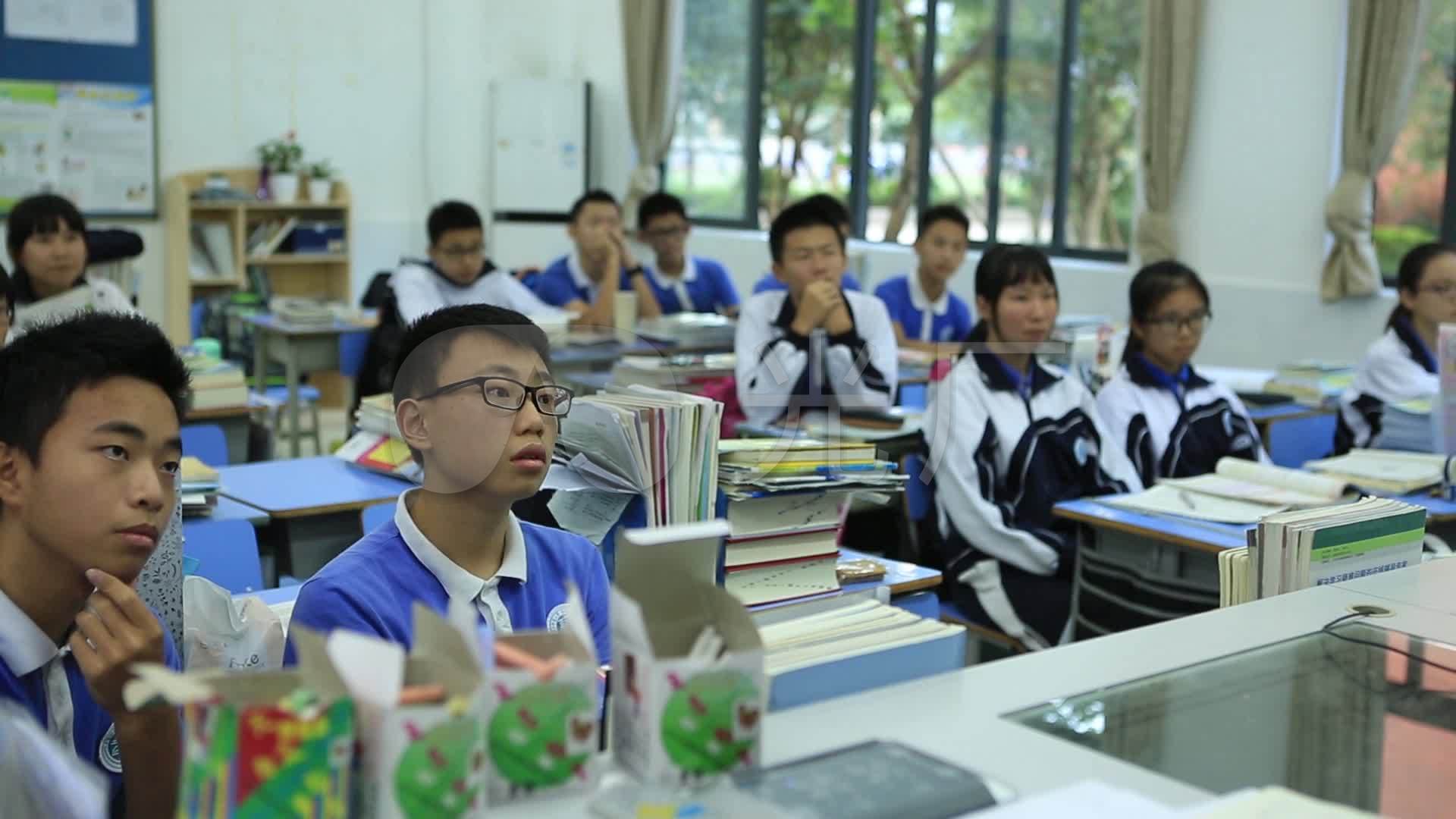 深圳中学上课课堂_1920x1080_高清视频素材下载(编号