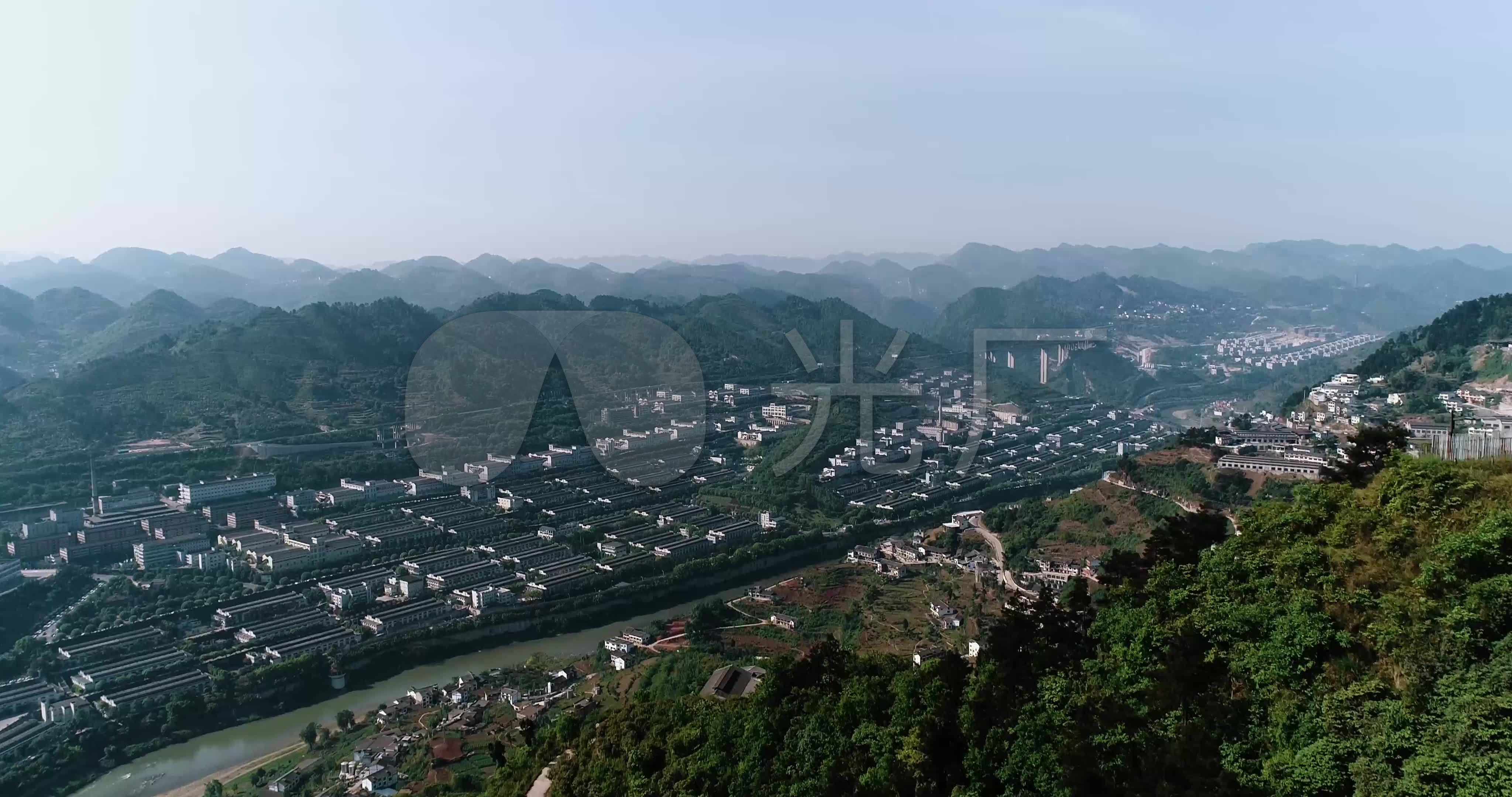 视频素材 实拍视频 景观人文 茅台镇航拍茅台镇茅台酒贵州茅台 来自