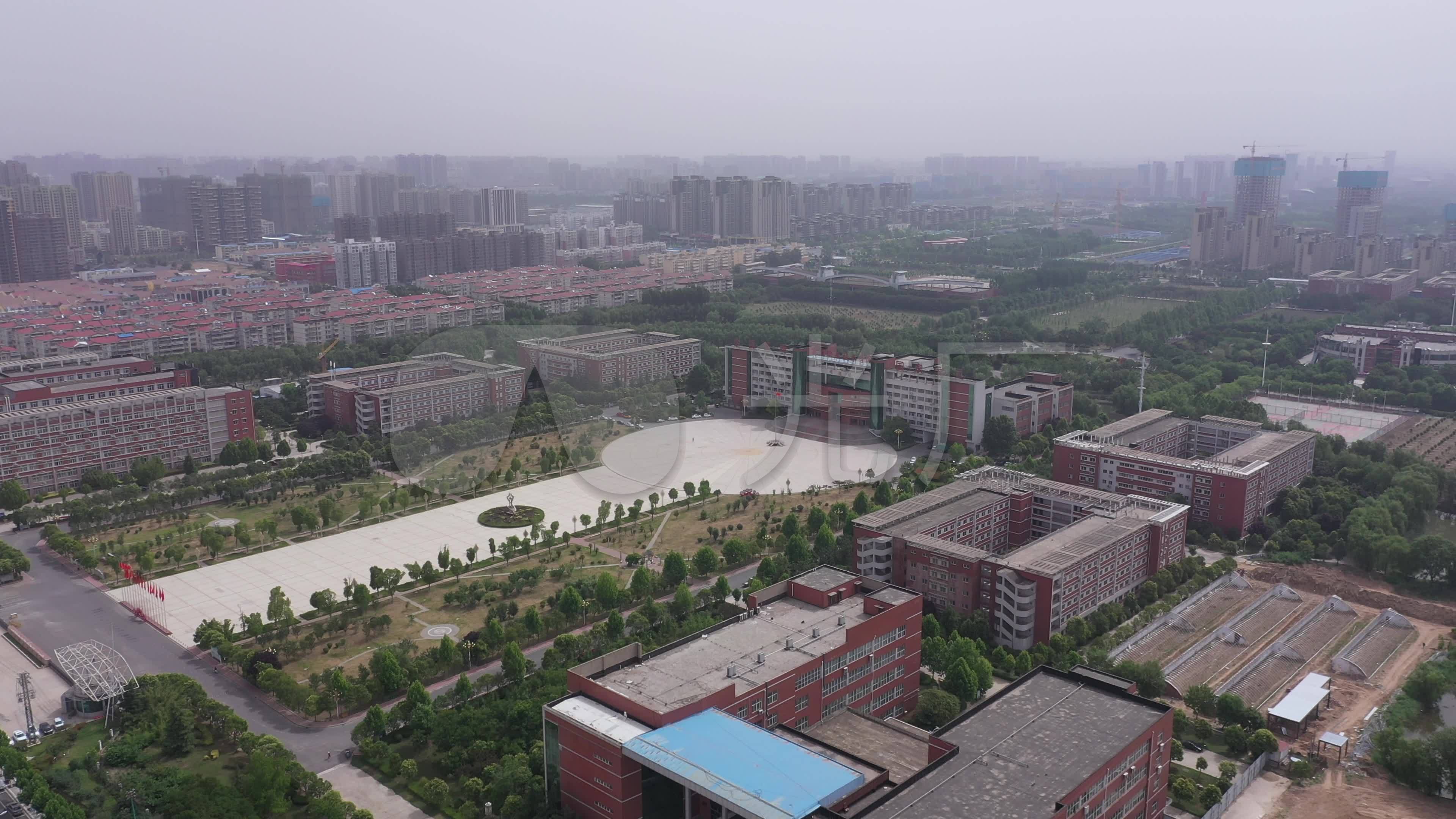 4k-原素材-商丘职业技术学院航拍4_3840x2160_高清(:)