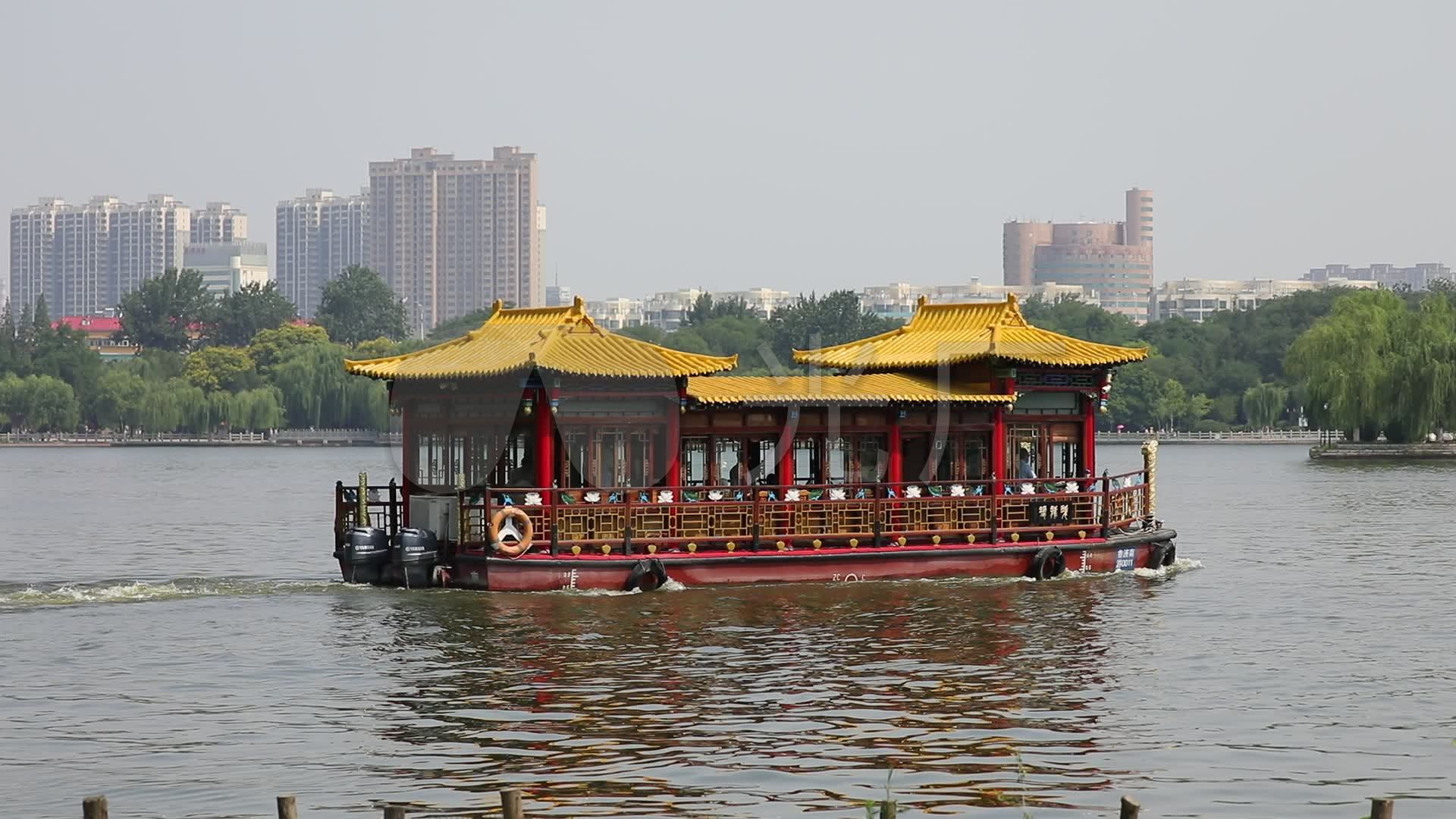 泉城大明湖游船画舫02