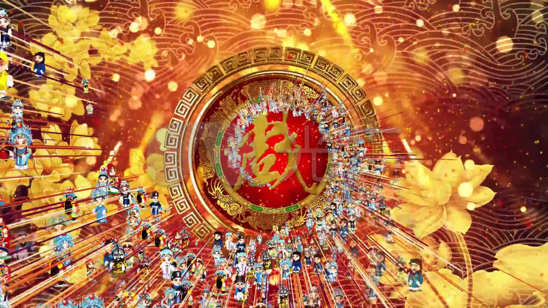 戏曲舞台背景素材0299_1920x1080_高清视频素材下载